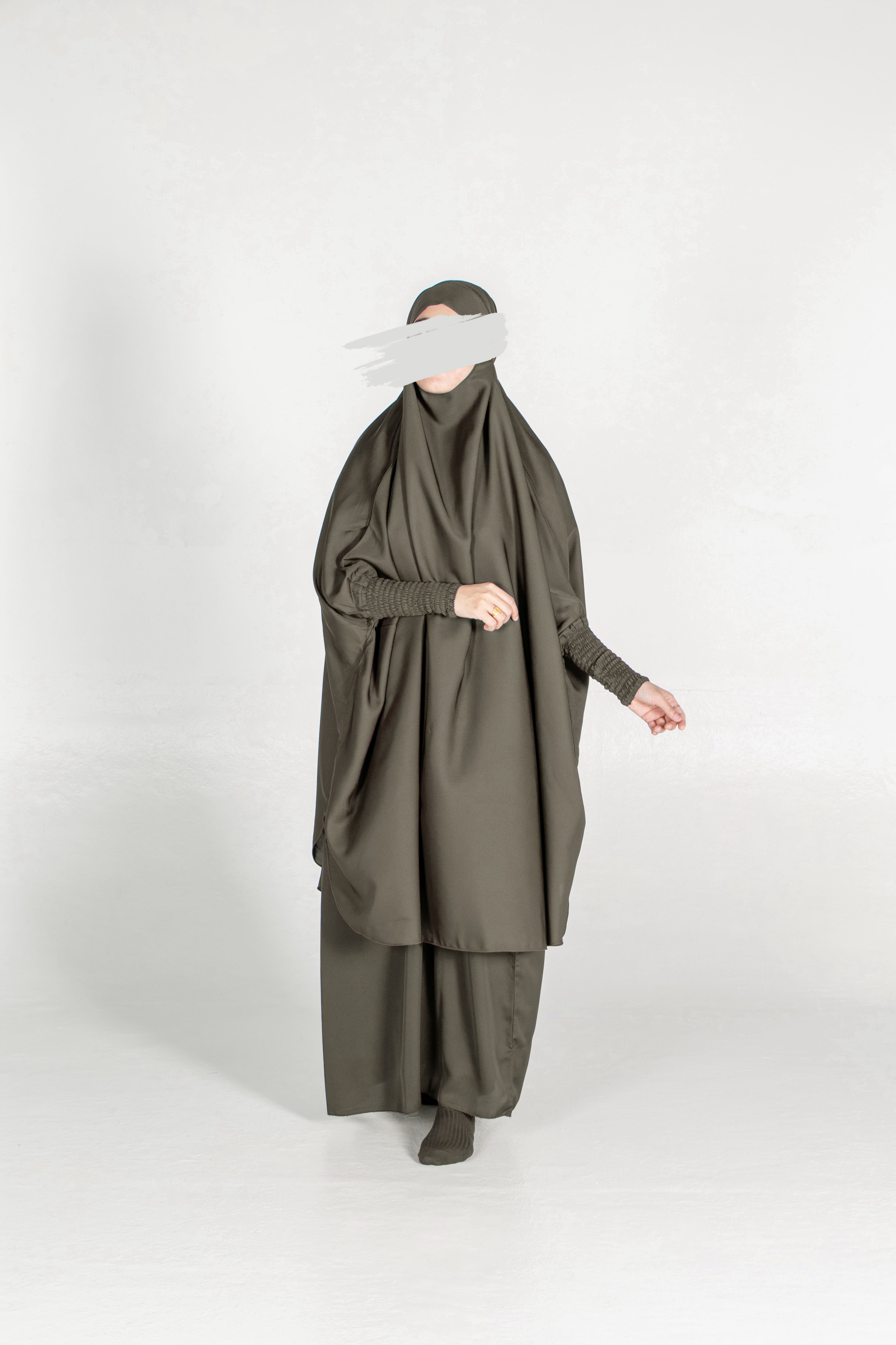 Dark Olive Jilbab - Jilbab - Muslim Lifestyle Store