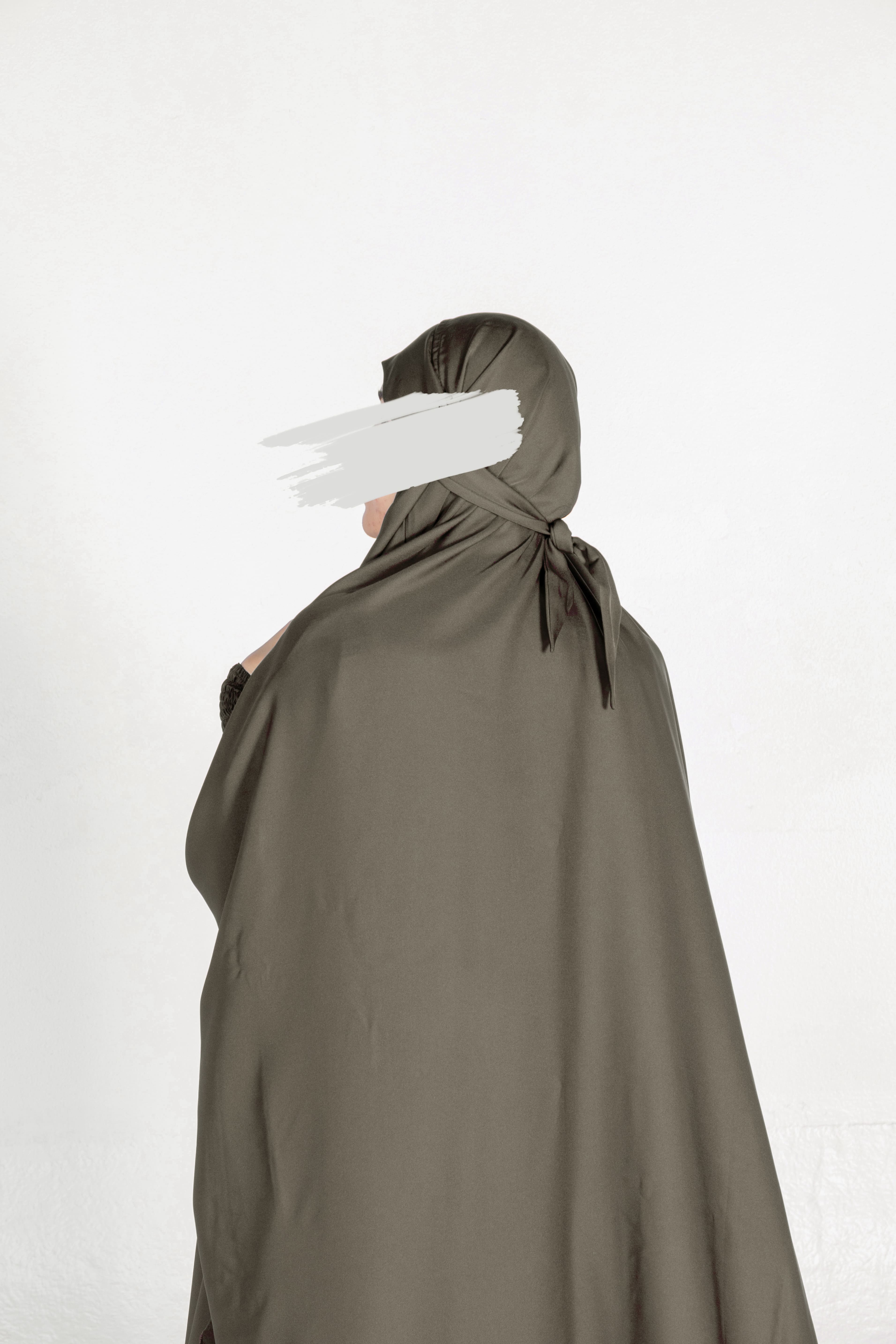 Dark Olive Jilbab - Jilbab - Muslim Lifestyle Store