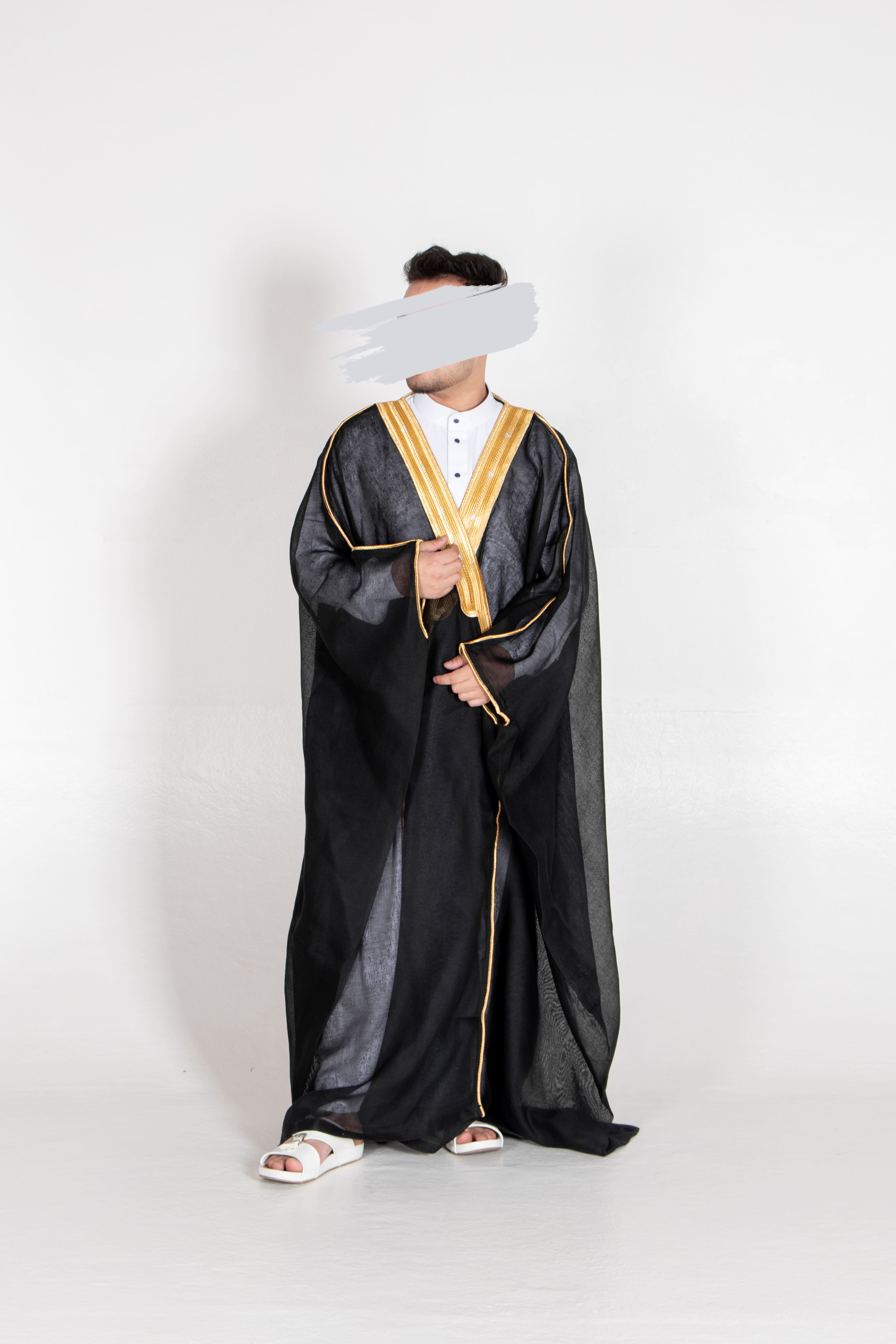 Black Bisht - Bisht - Muslim Lifestyle Store