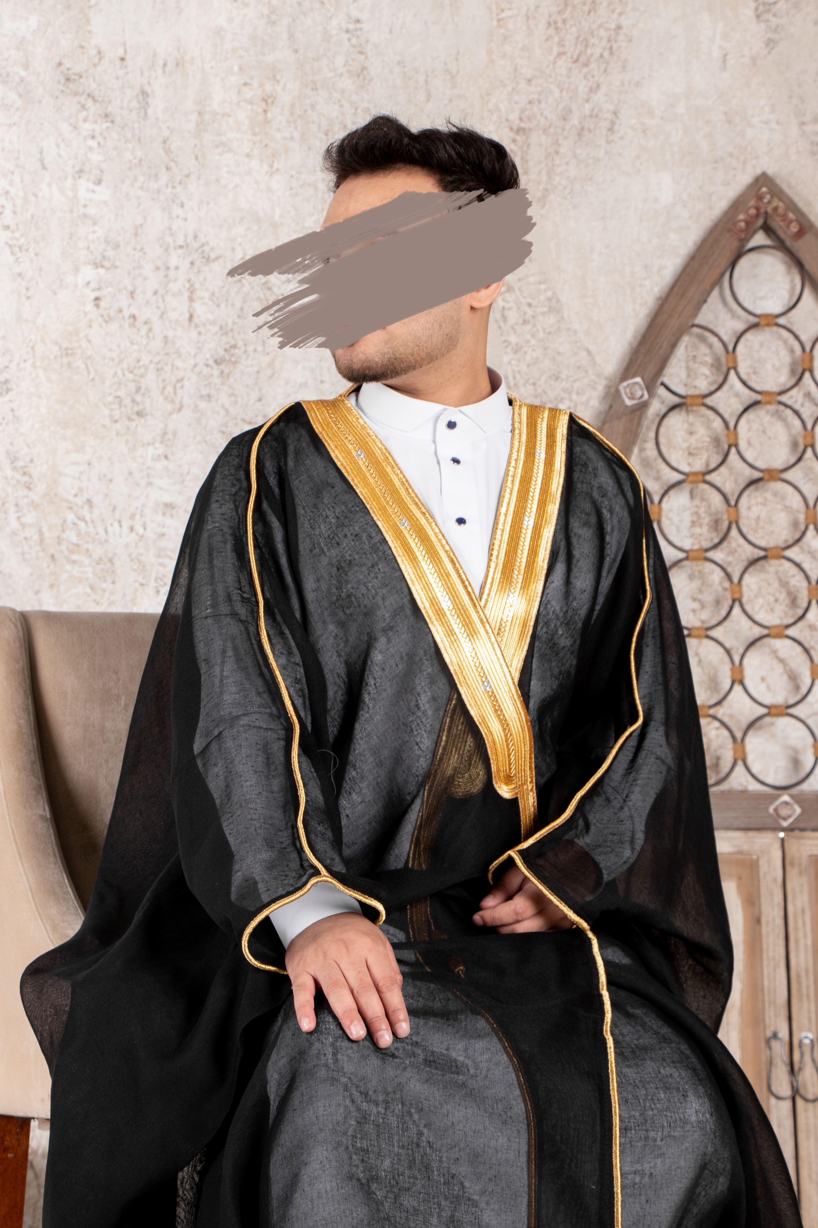 Black Bisht - Bisht - Muslim Lifestyle Store