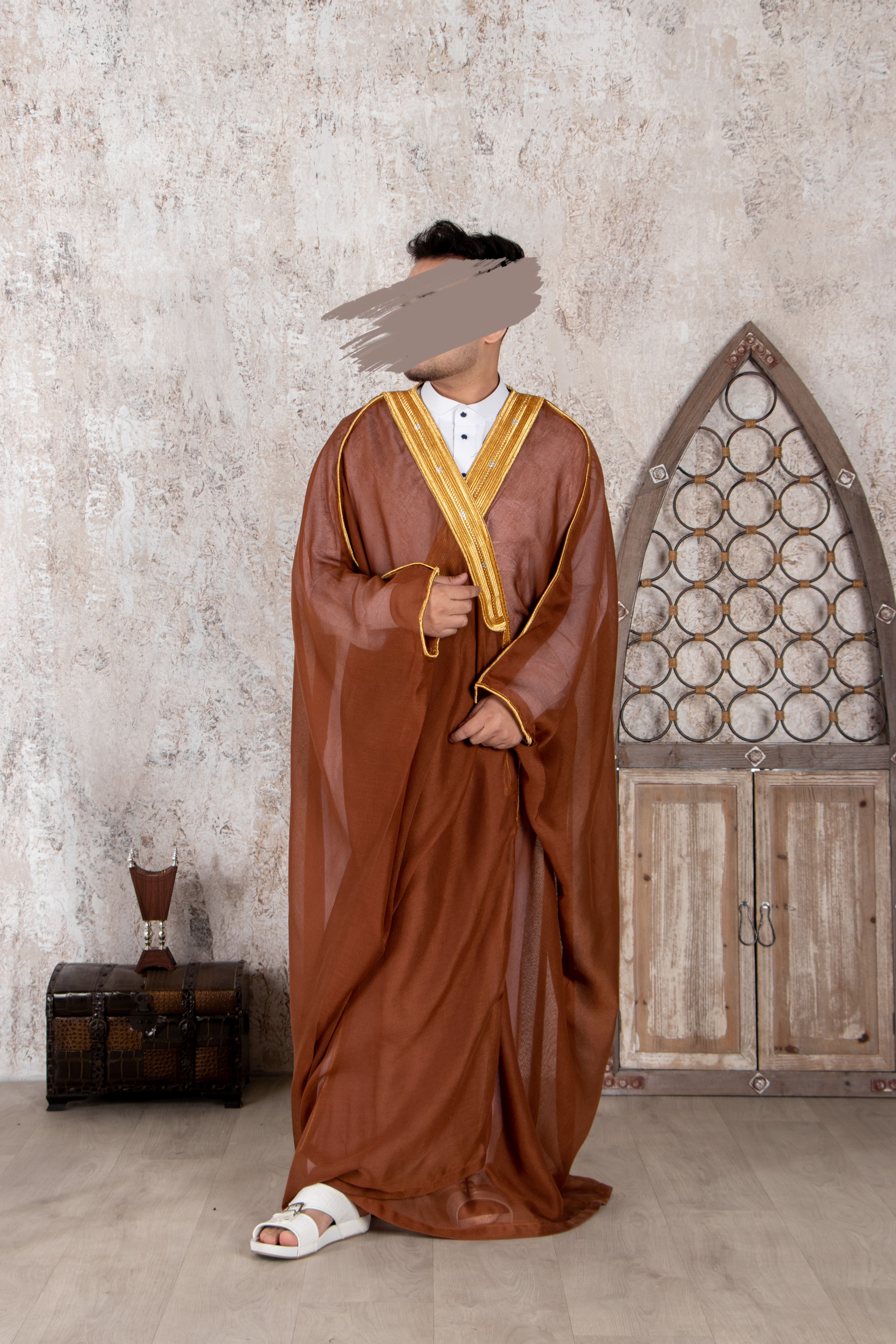 Bronze Bisht - Bisht - Muslim Lifestyle Store
