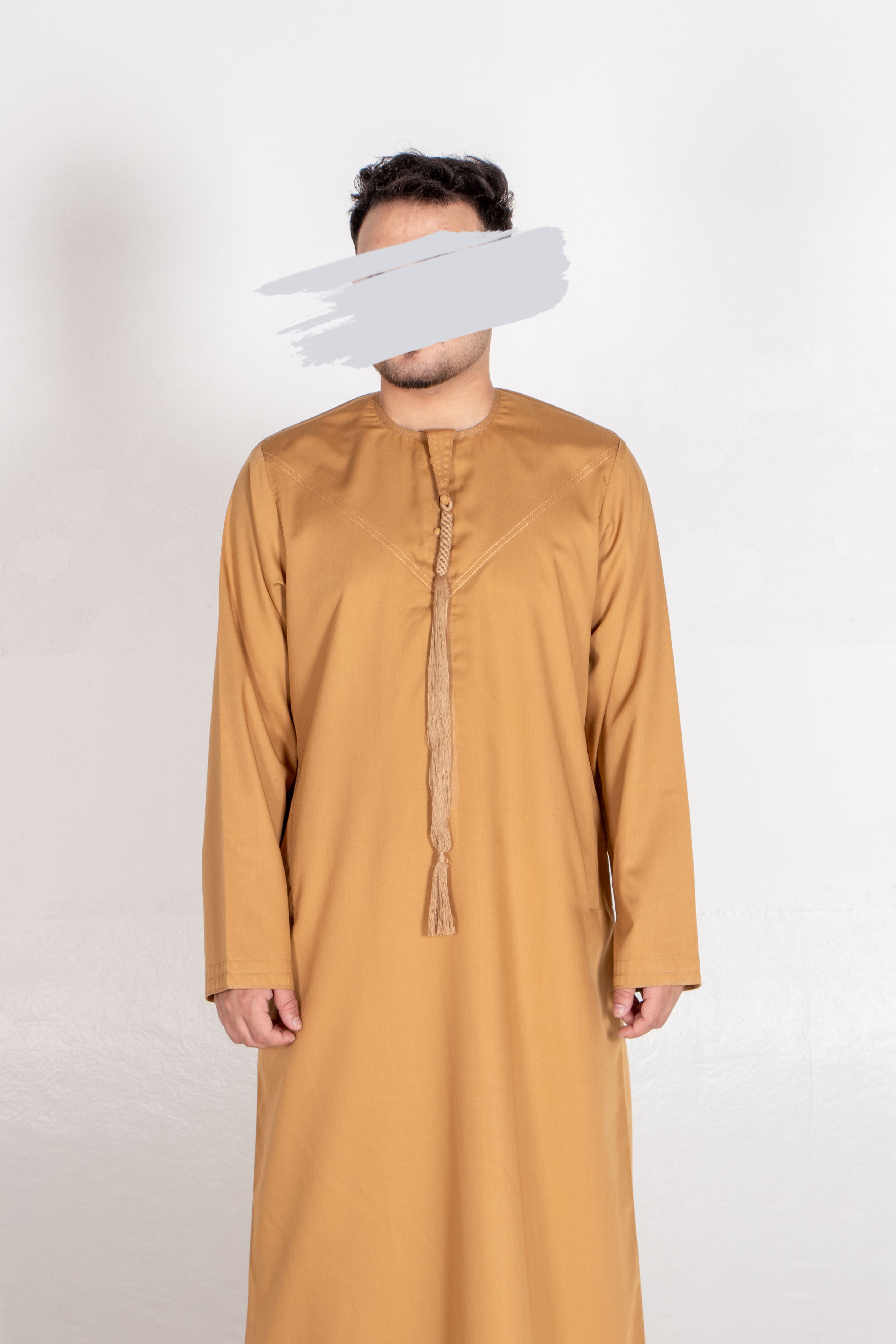 Golden Emirati Kandura - Emirati Kandura - Muslim Lifestyle Store