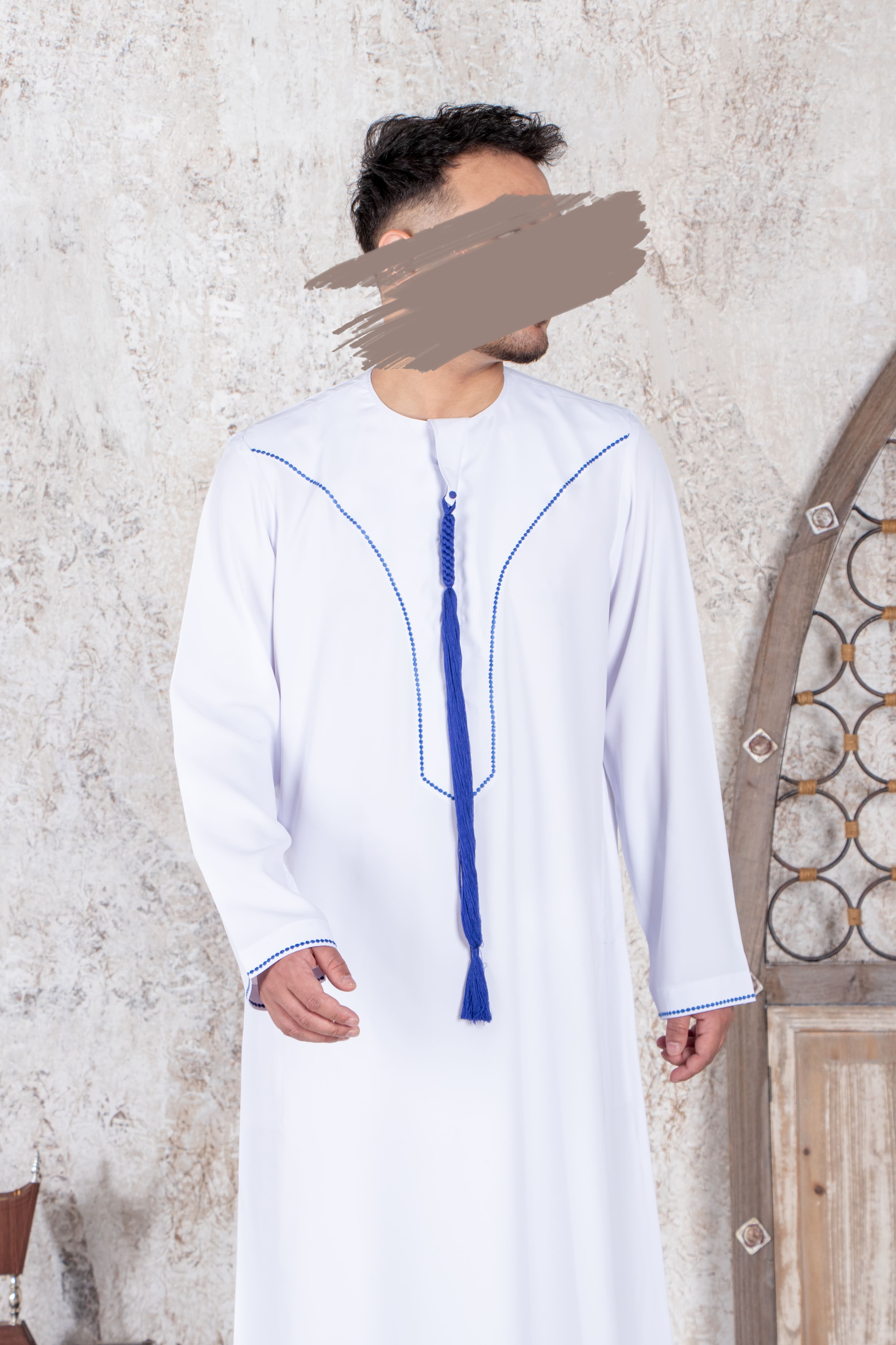 White Emirati Kandura - Emirati Kandura - Muslim Lifestyle Store