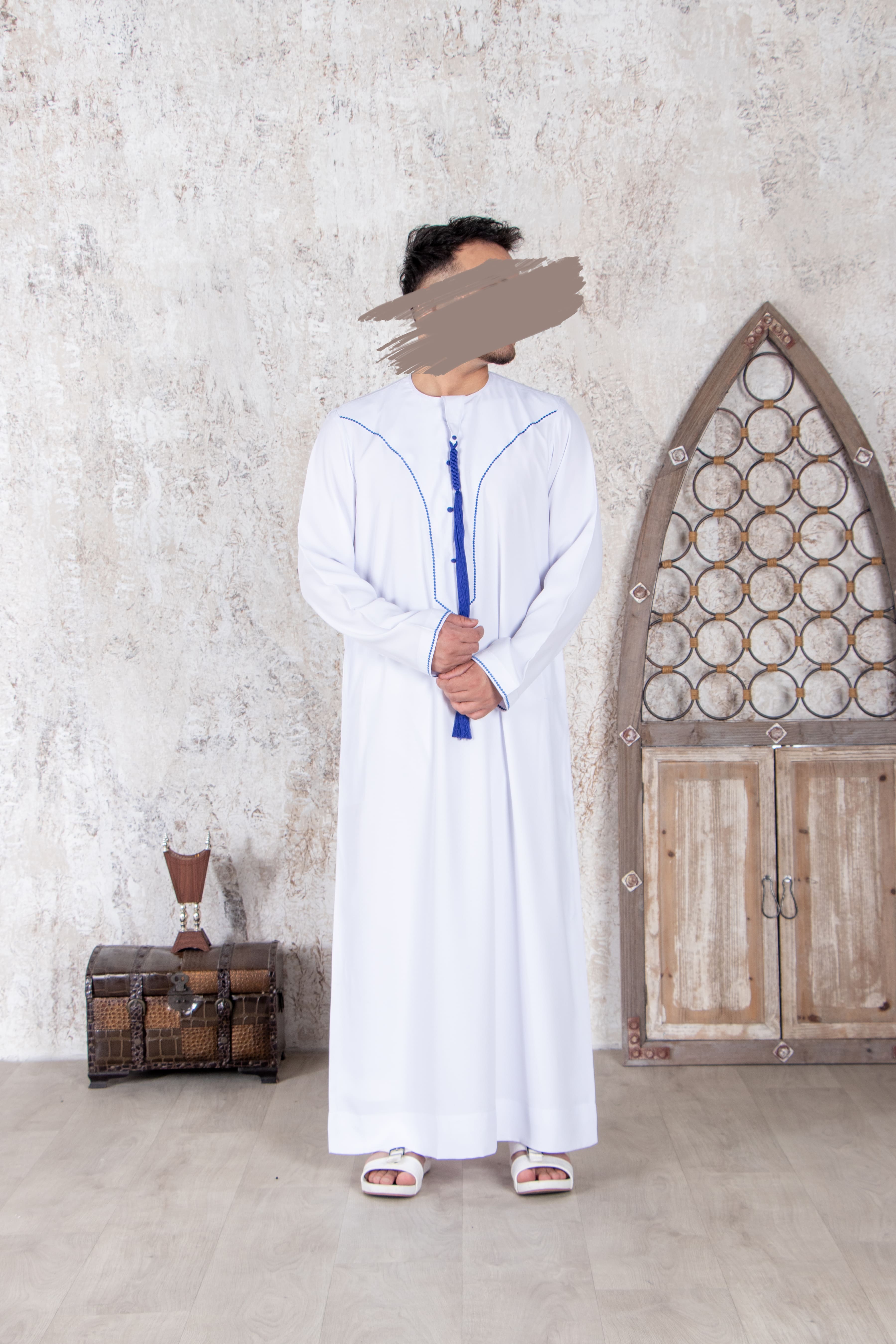 White Emirati Kandura - Emirati Kandura - Muslim Lifestyle Store