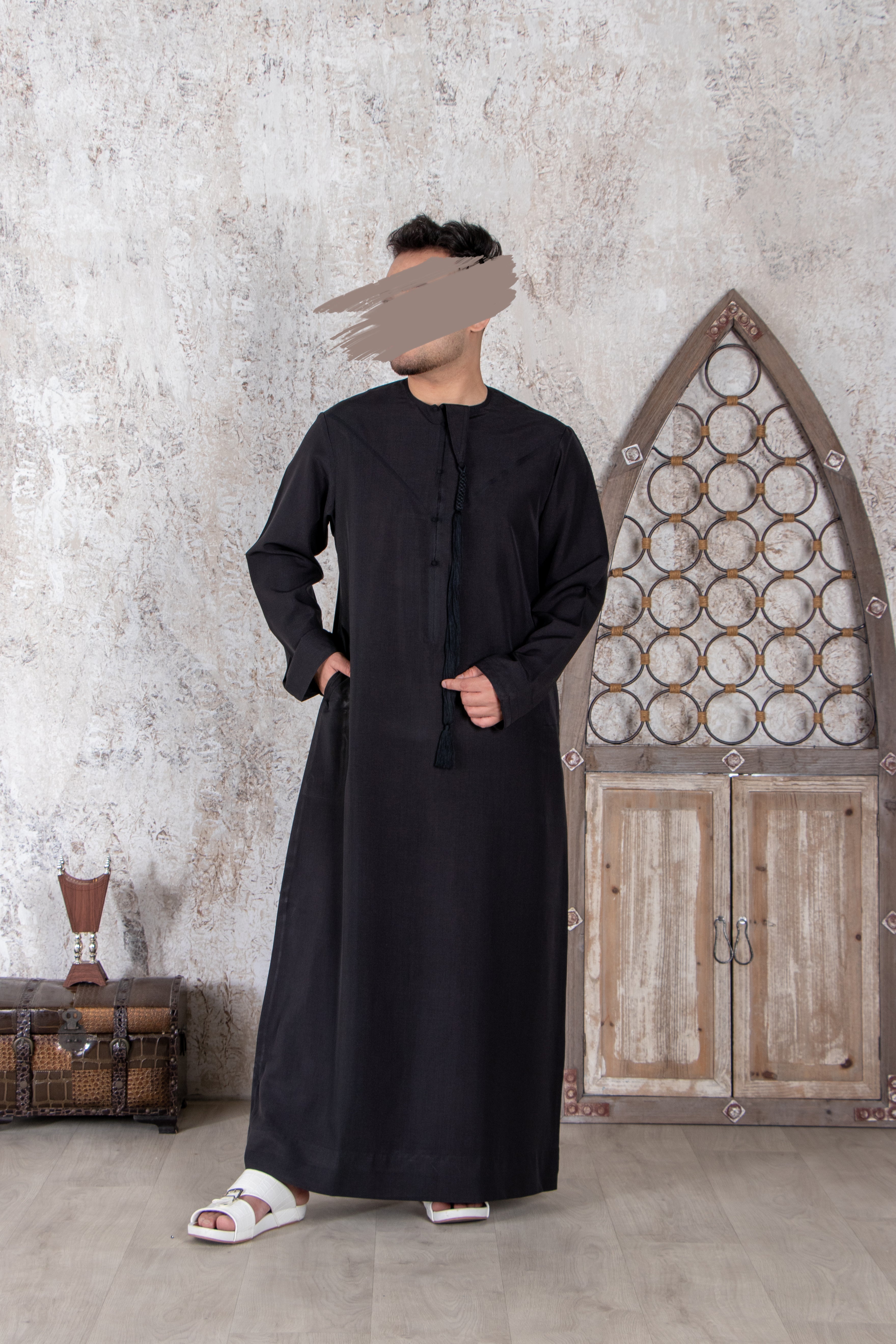 Ash Brown Emirati Kandura - Emirati Kandura - Muslim Lifestyle Store