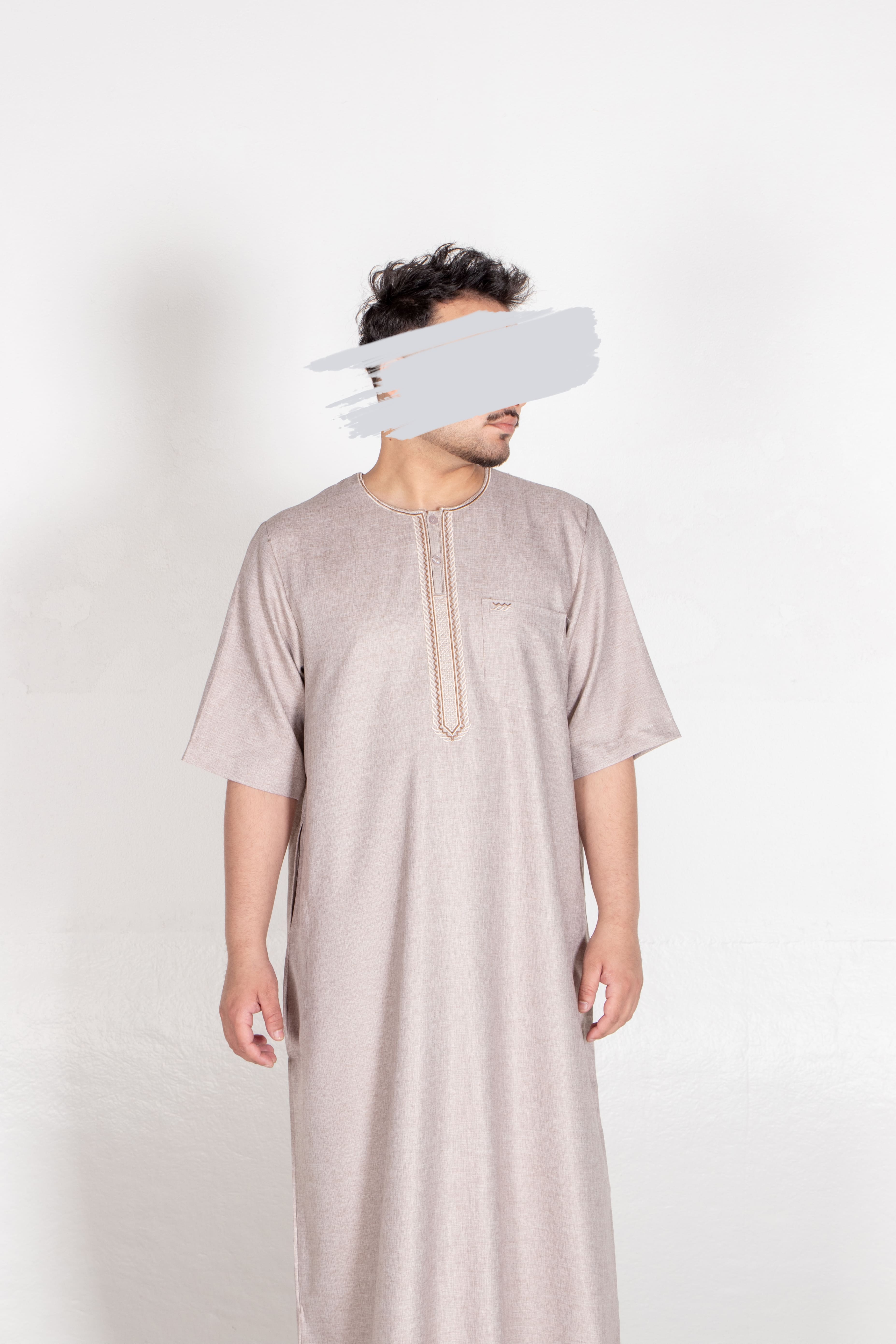 Fancy Cold Turkey Moroccan Thobe - Jalabiya - Muslim Lifestyle Store