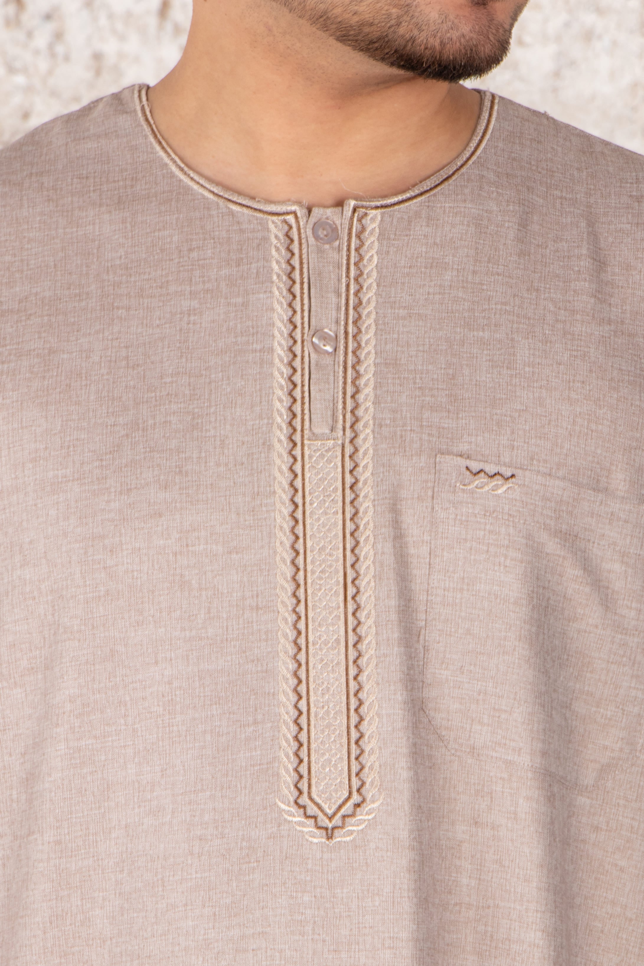 Fancy Cold Turkey Moroccan Thobe - Jalabiya - Muslim Lifestyle Store