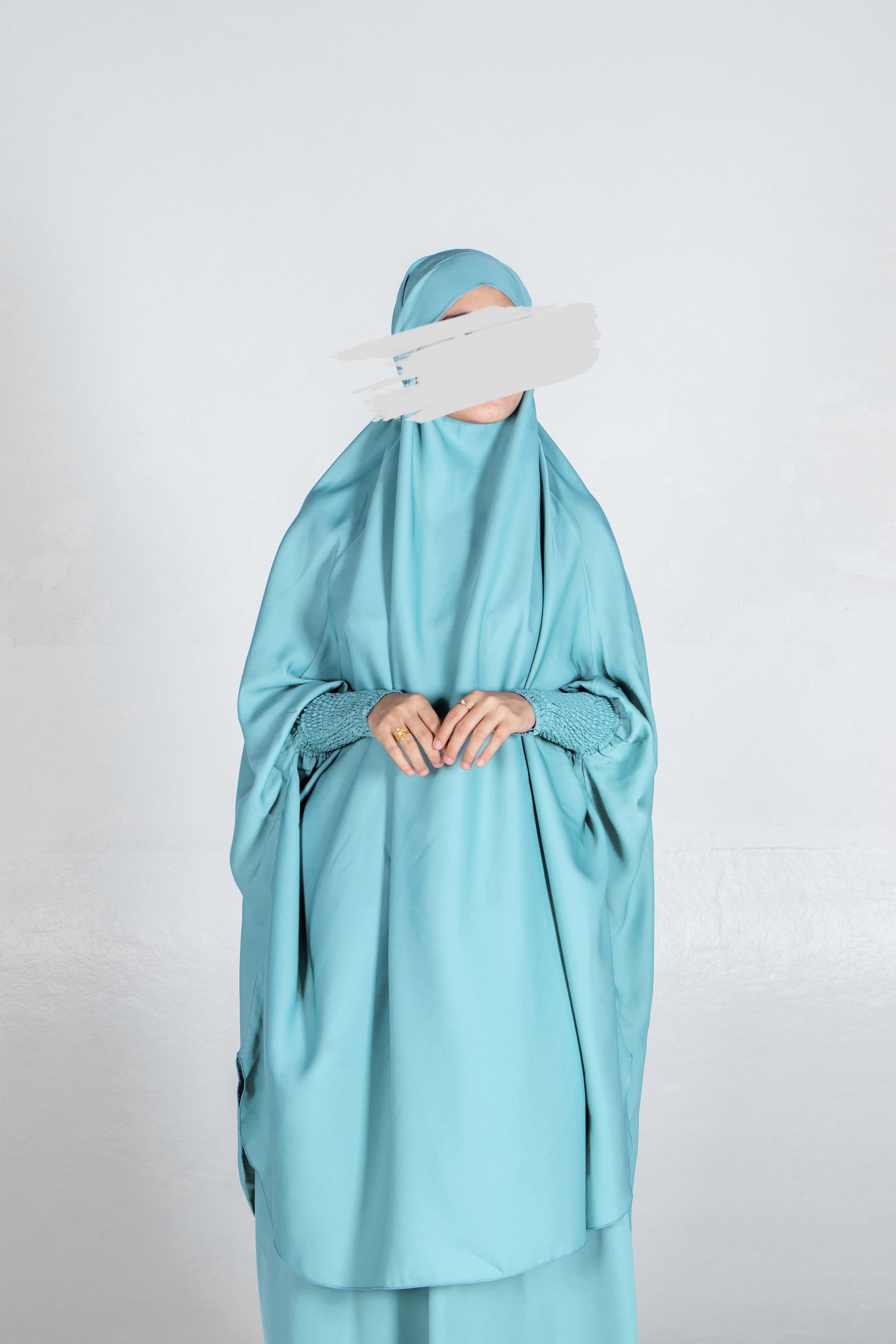 Powder Blue Jilbab - Jilbab - Muslim Lifestyle Store