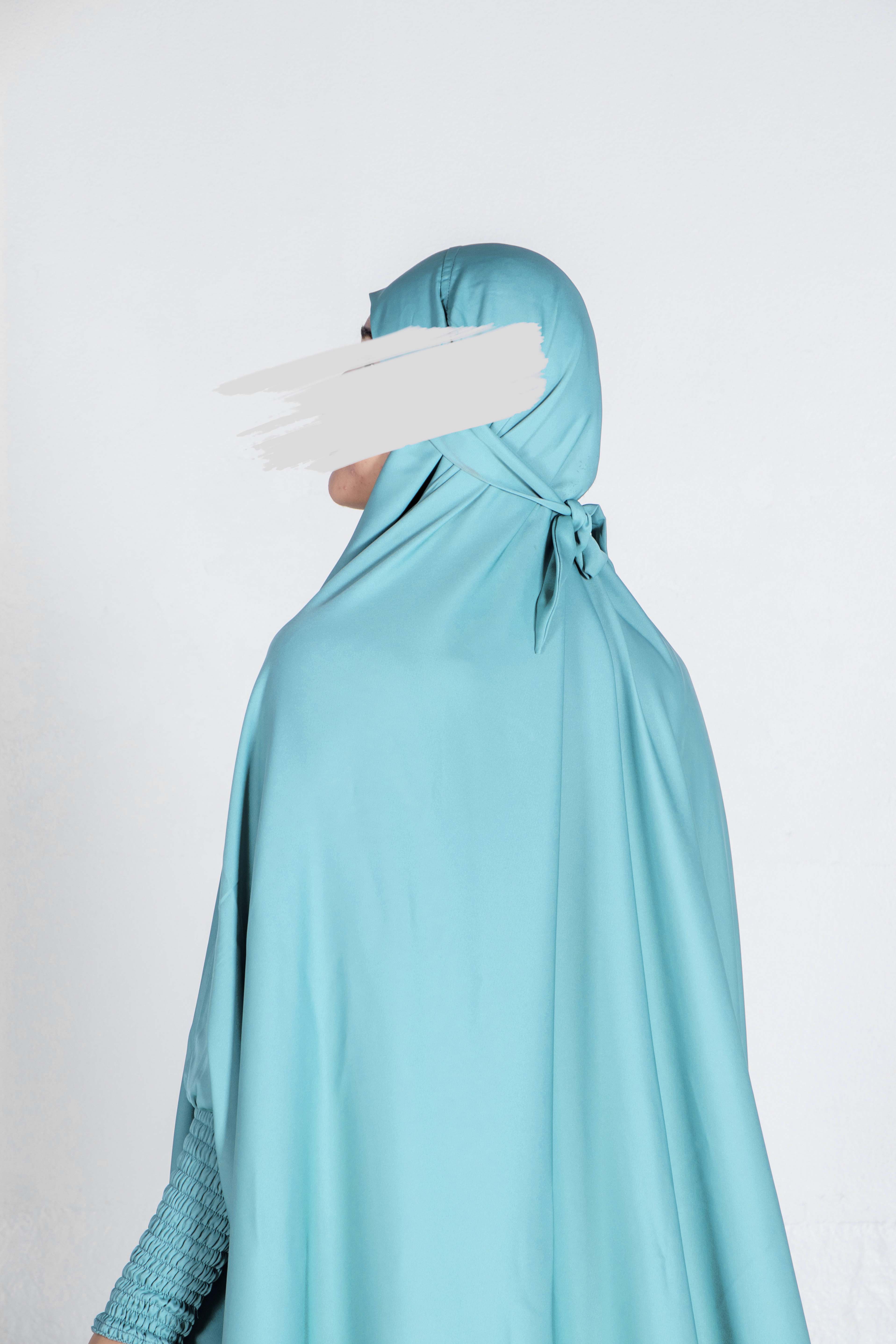 Powder Blue Jilbab - Jilbab - Muslim Lifestyle Store