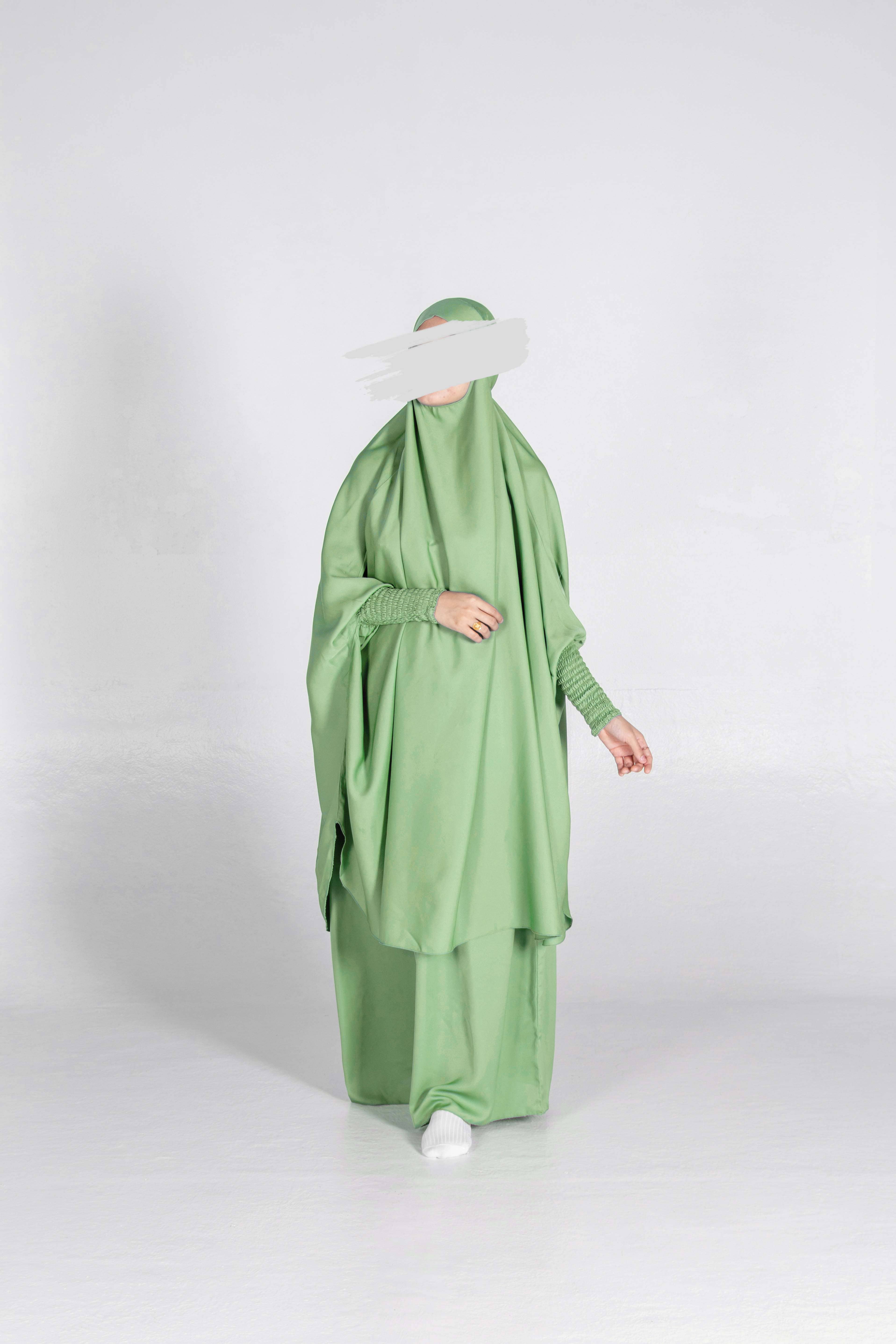 Sage Green Jilbab - Jilbab - Muslim Lifestyle Store