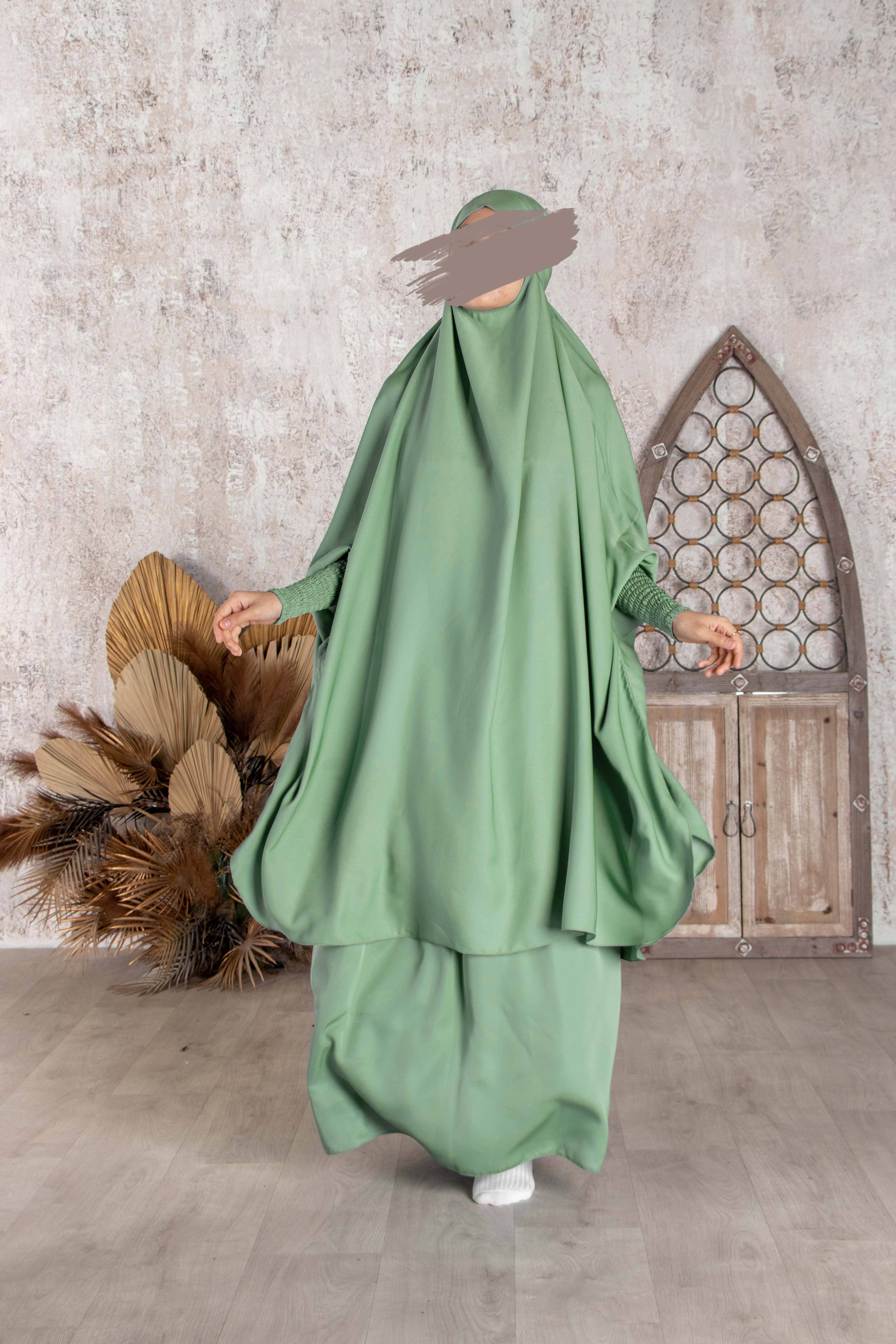 Sage Green Jilbab - Jilbab - Muslim Lifestyle Store
