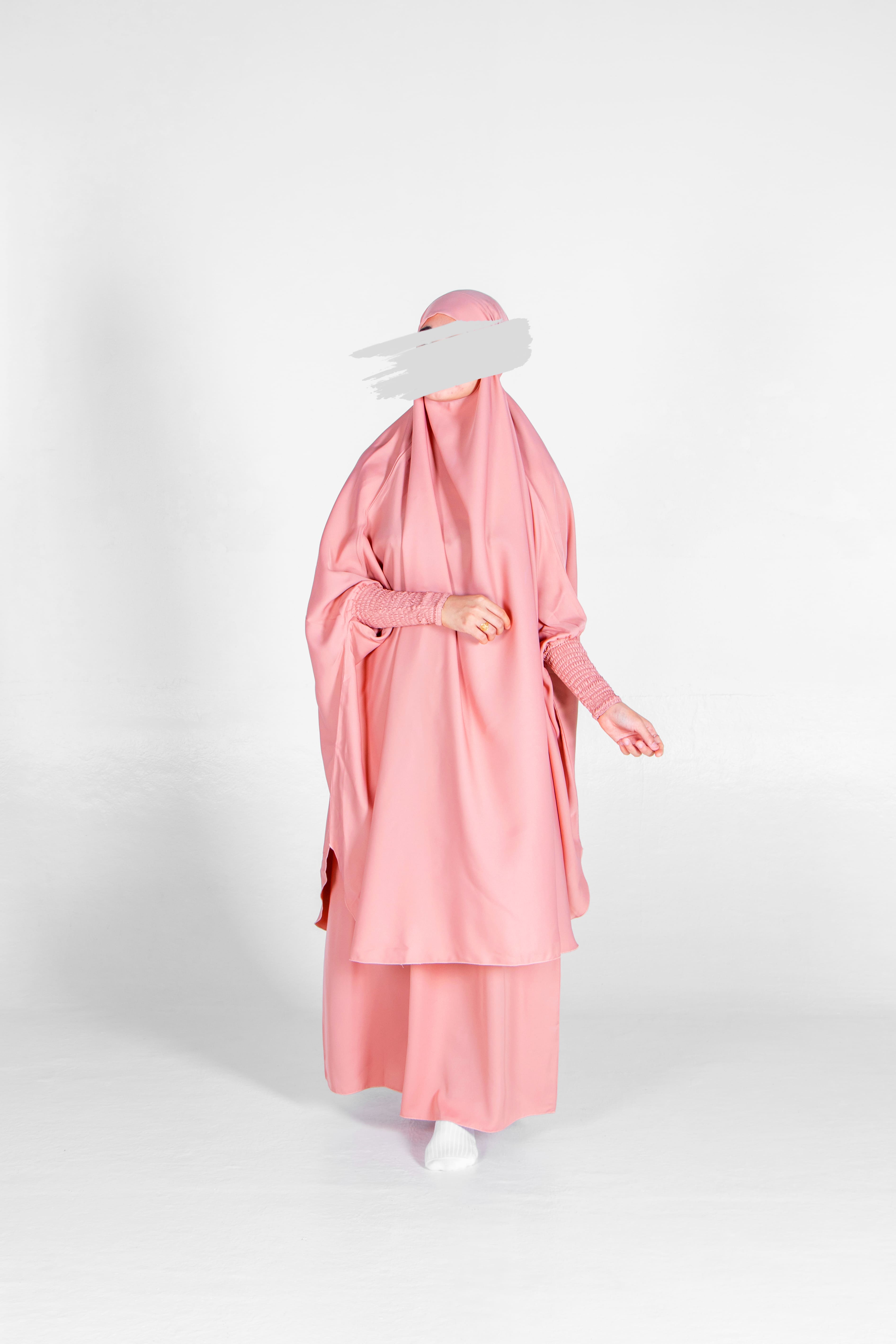 Coral Pink Jilbab - Jilbab - Muslim Lifestyle Store
