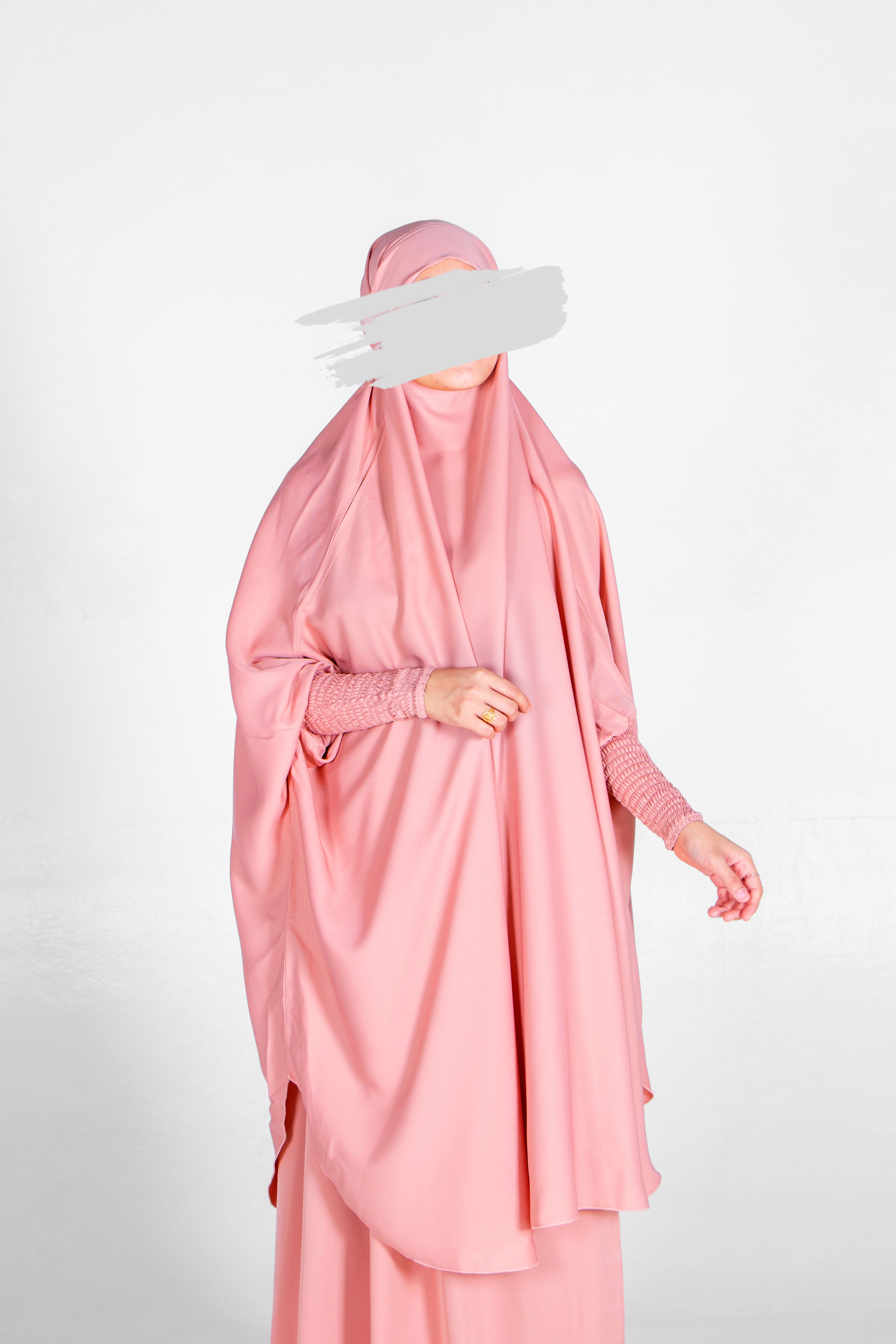 Coral Pink Jilbab - Jilbab - Muslim Lifestyle Store
