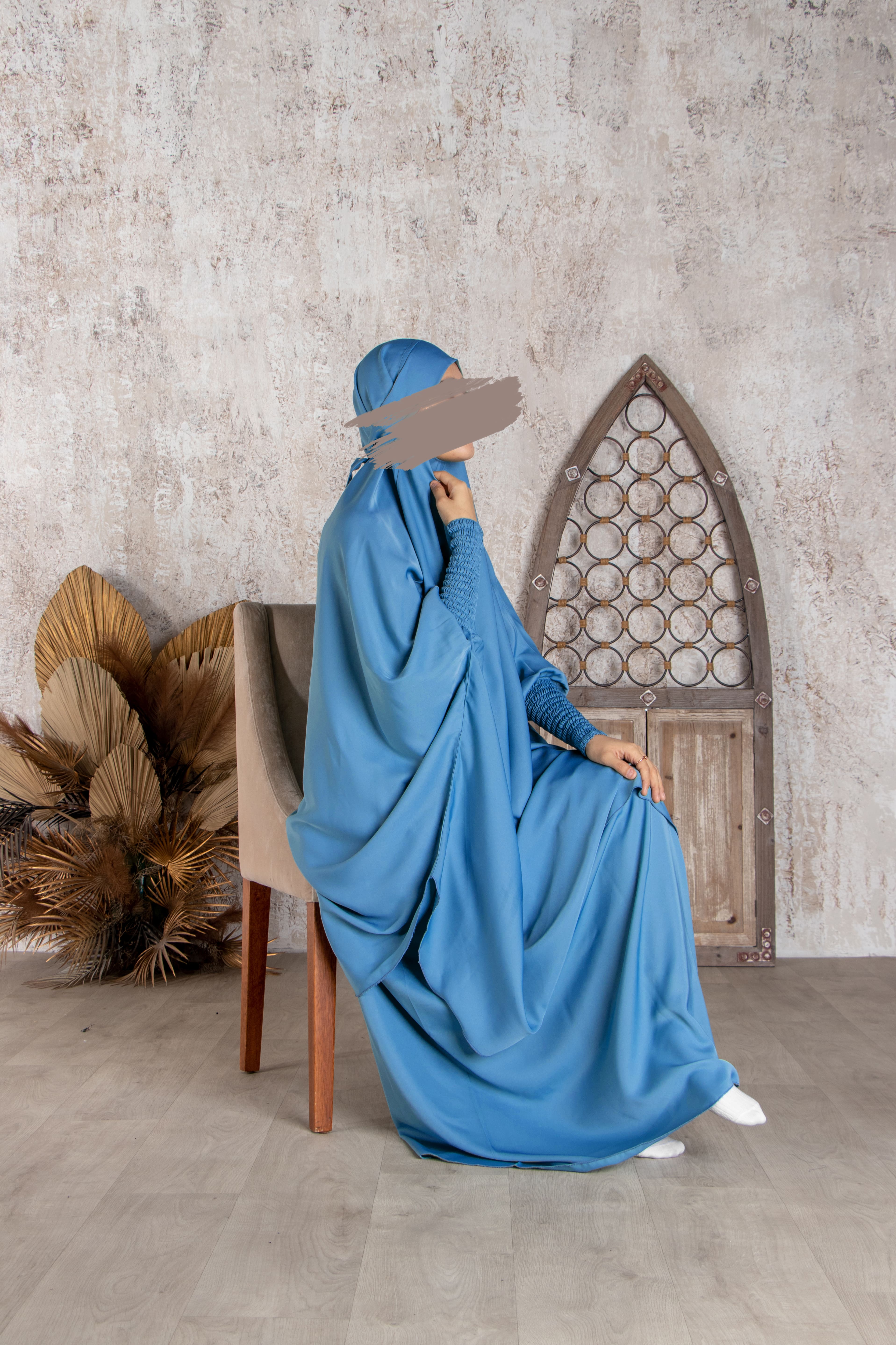 Blue Jilbab - Jilbab - Muslim Lifestyle Store