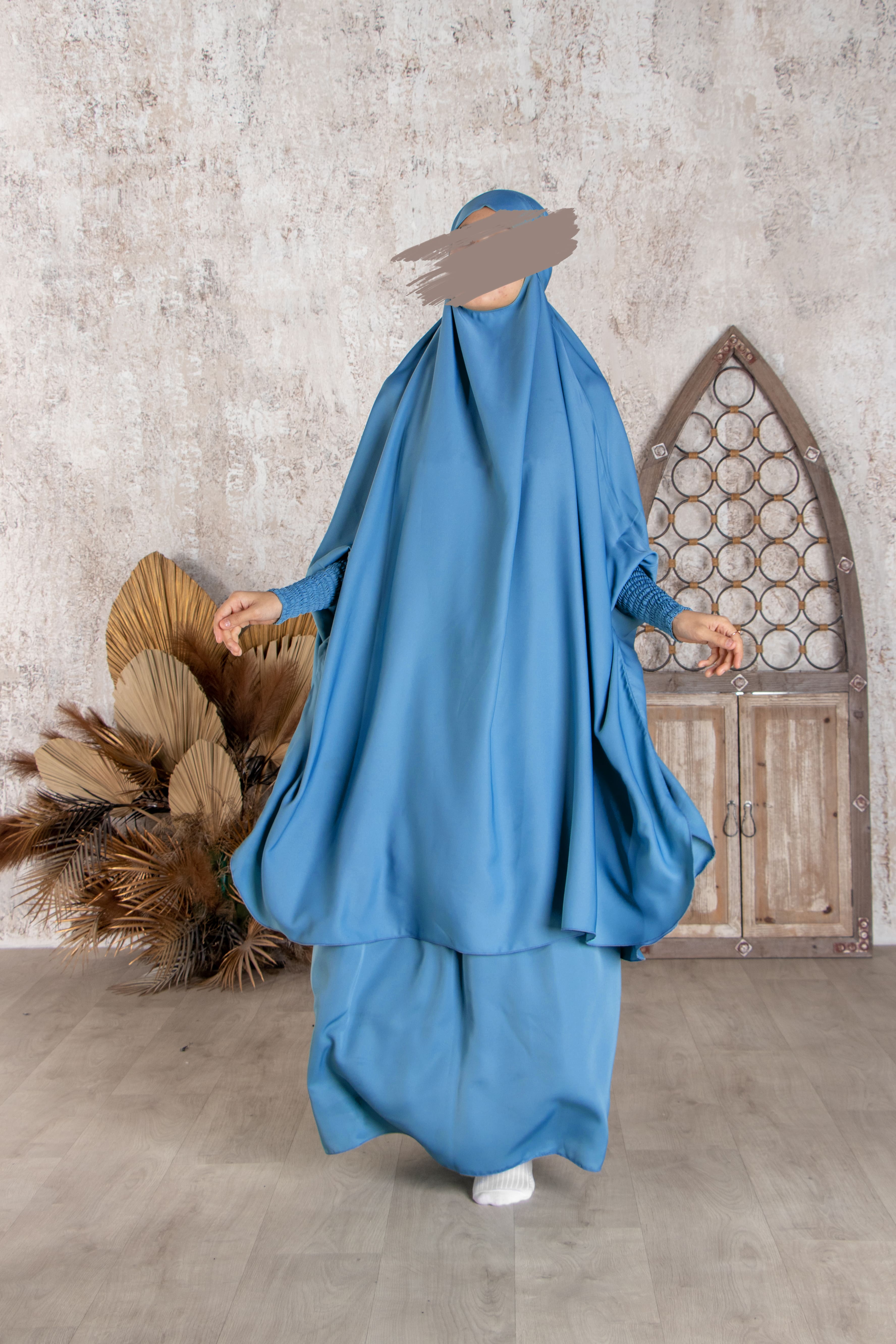 Blue Jilbab - Jilbab - Muslim Lifestyle Store