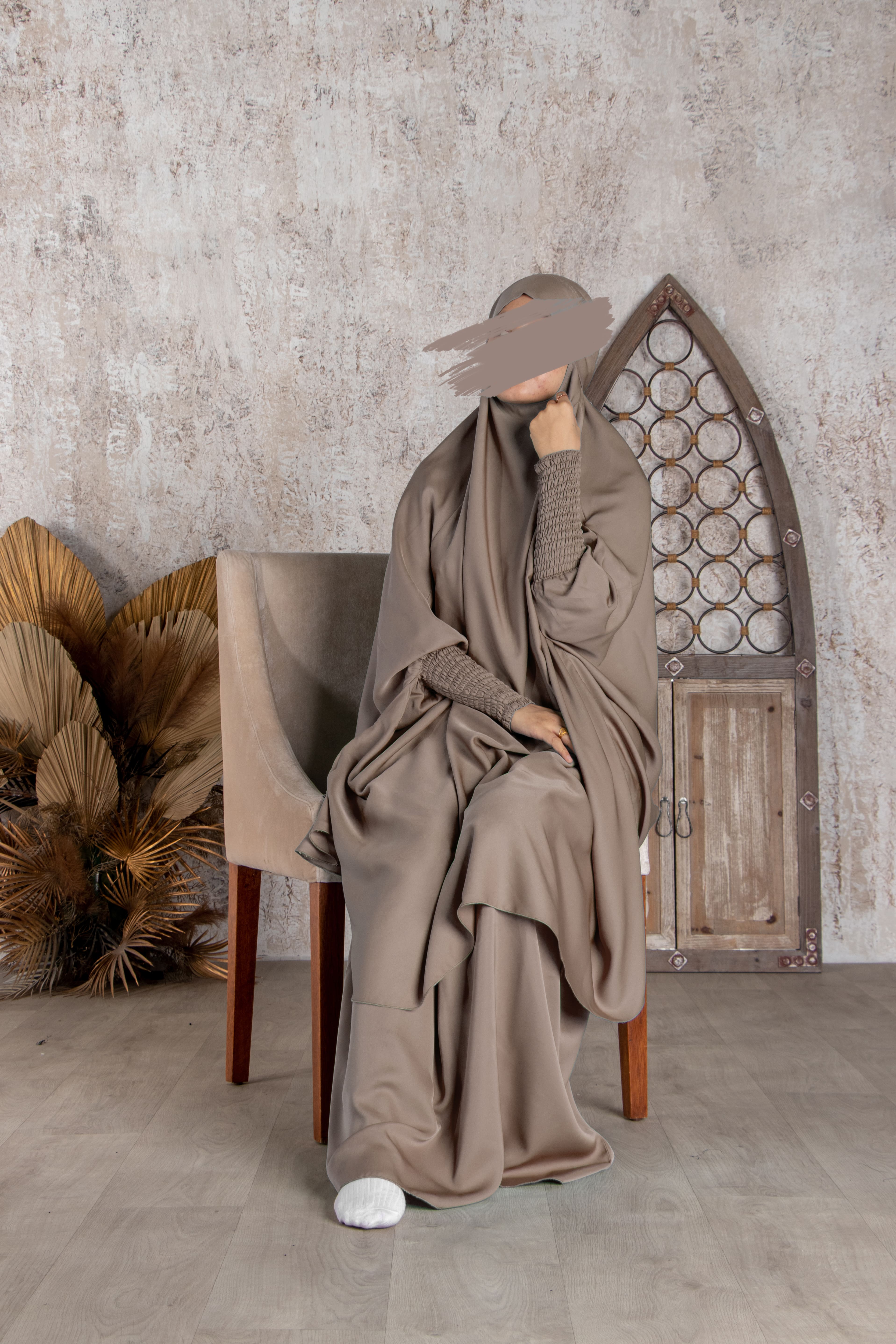 Buff Brown Jilbab - Jilbab - Muslim Lifestyle Store