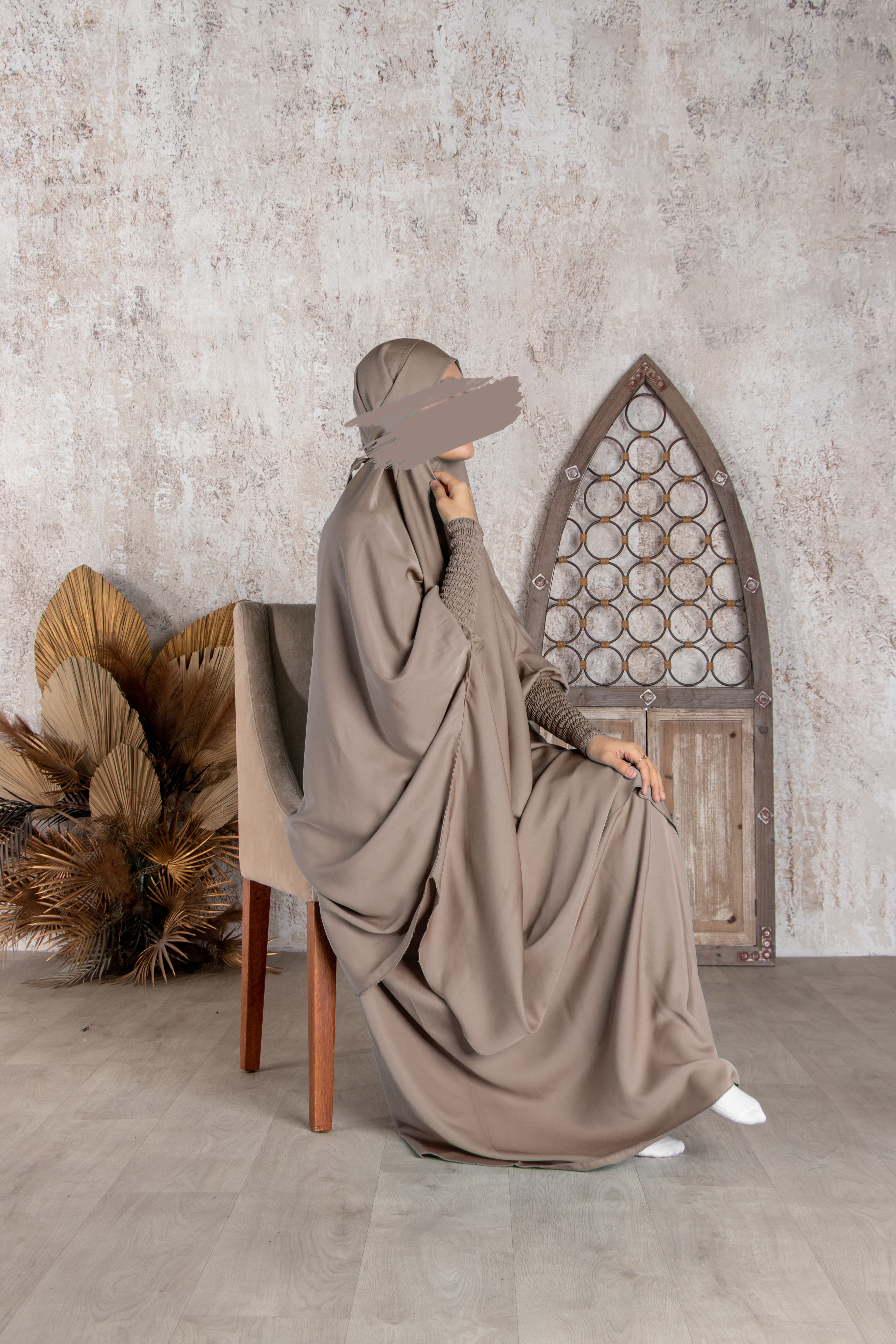 Buff Brown Jilbab - Jilbab - Muslim Lifestyle Store
