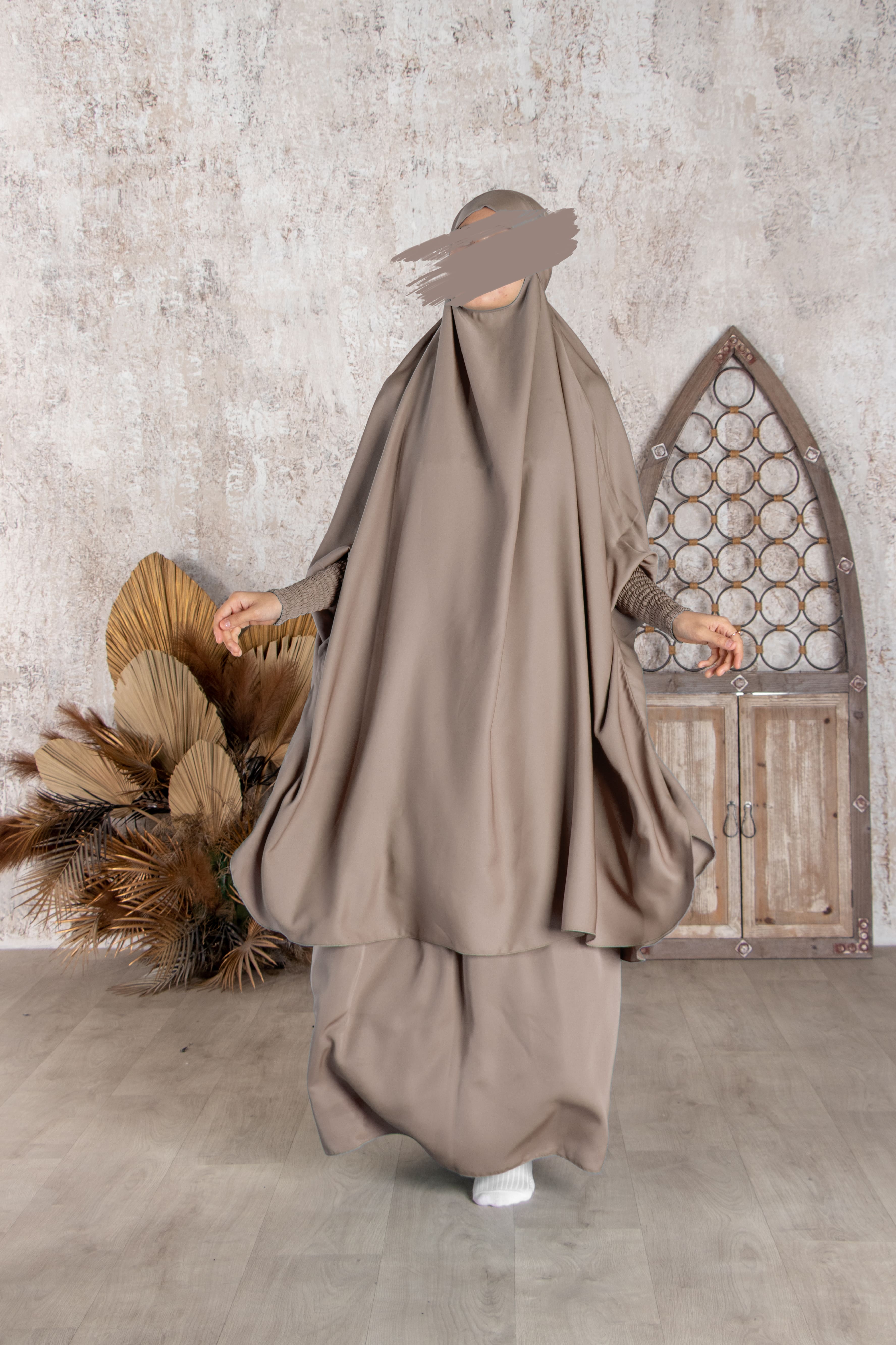 Buff Brown Jilbab - Jilbab - Muslim Lifestyle Store