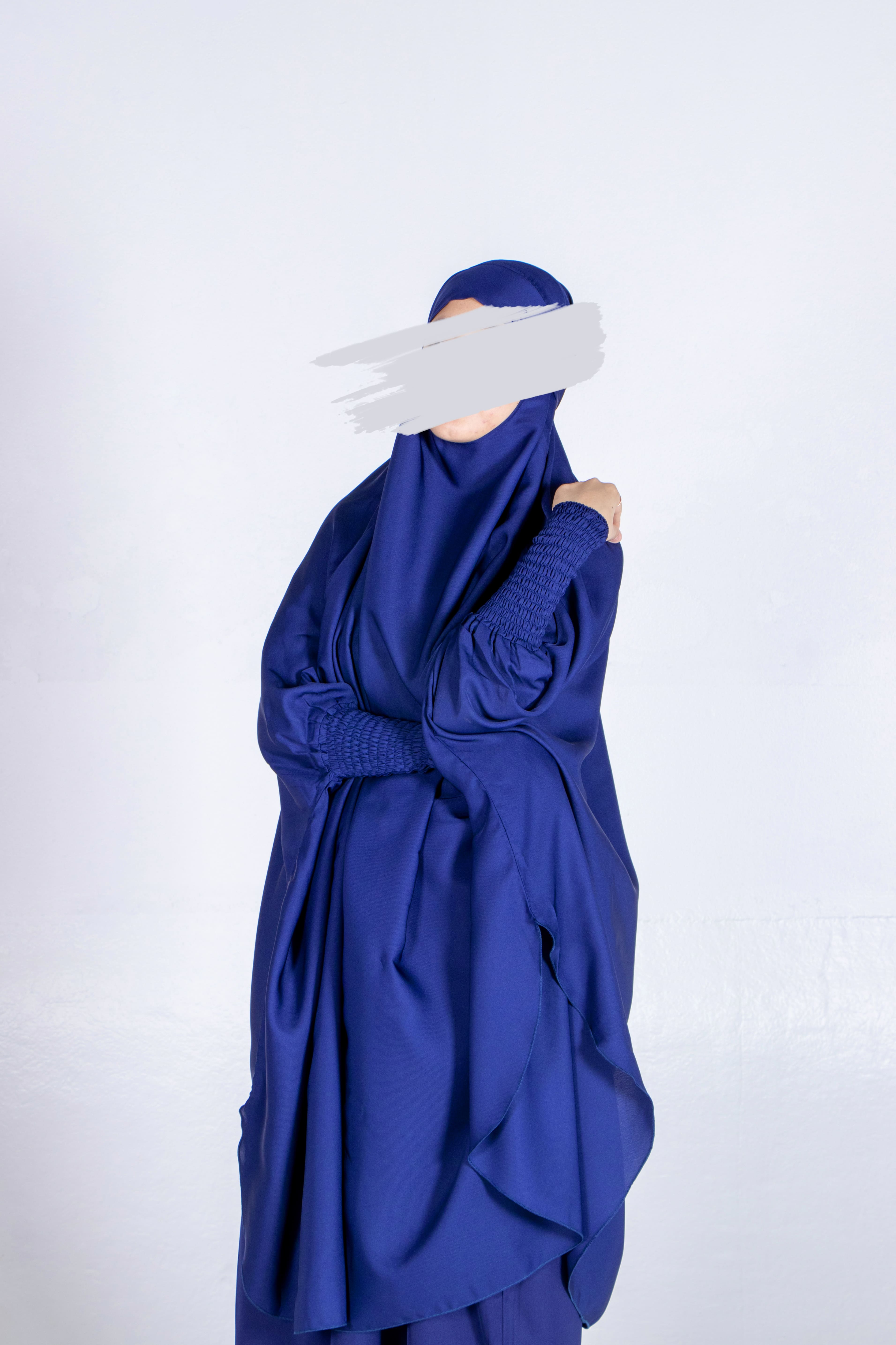 Chrome Blue Jilbab - Jilbab - Muslim Lifestyle Store
