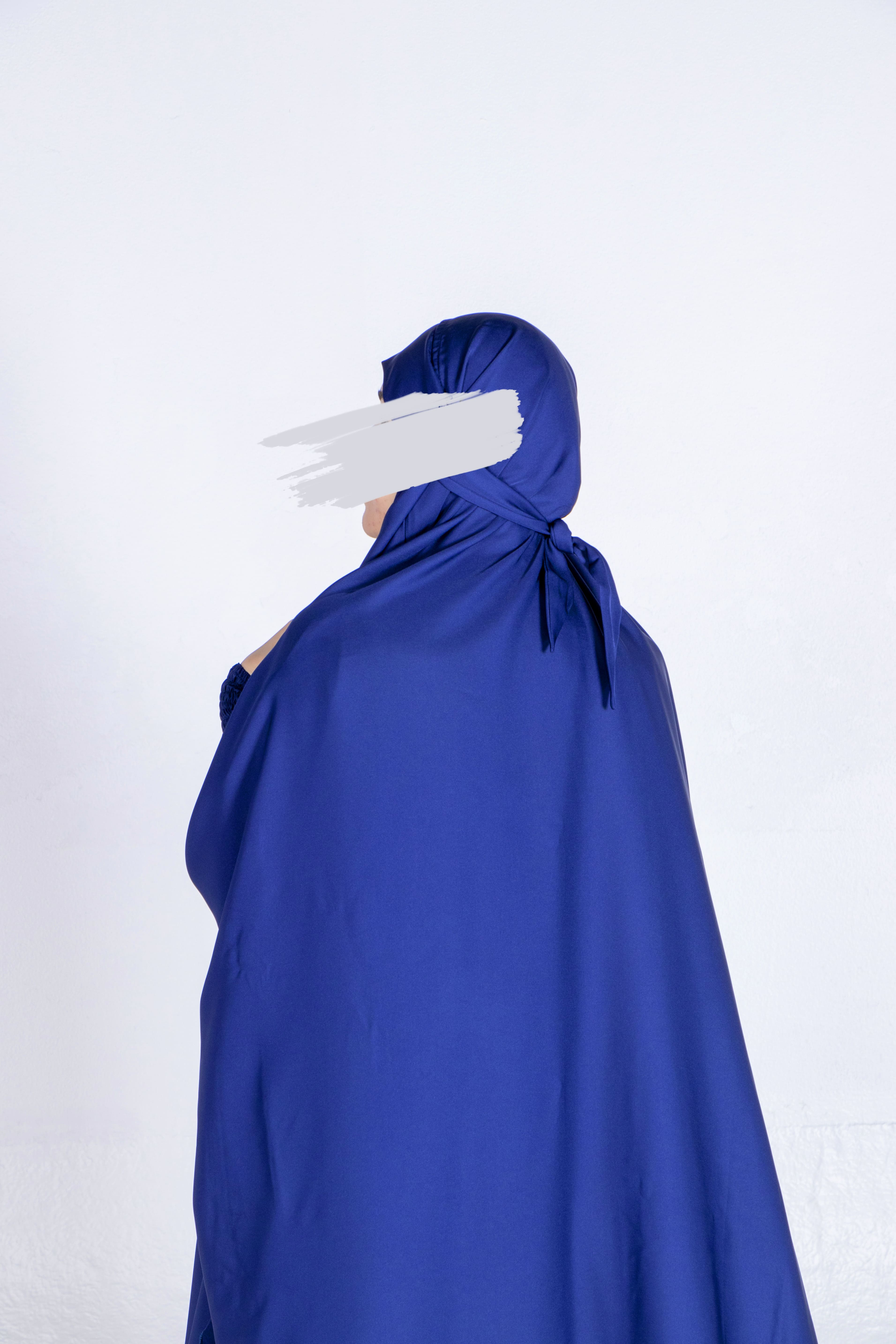 Chrome Blue Jilbab - Jilbab - Muslim Lifestyle Store