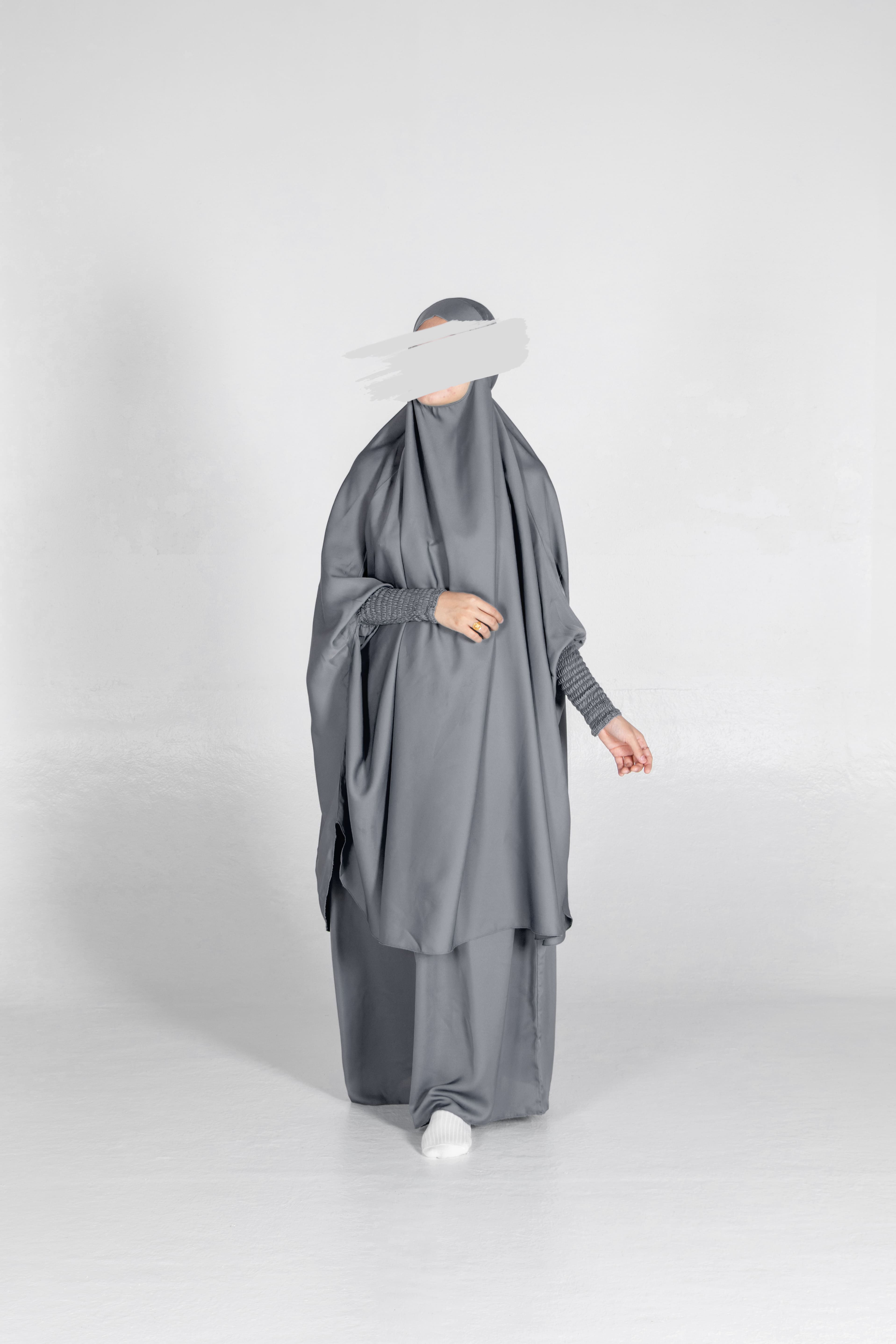 Gray Jilbab - Jilbab - Muslim Lifestyle Store