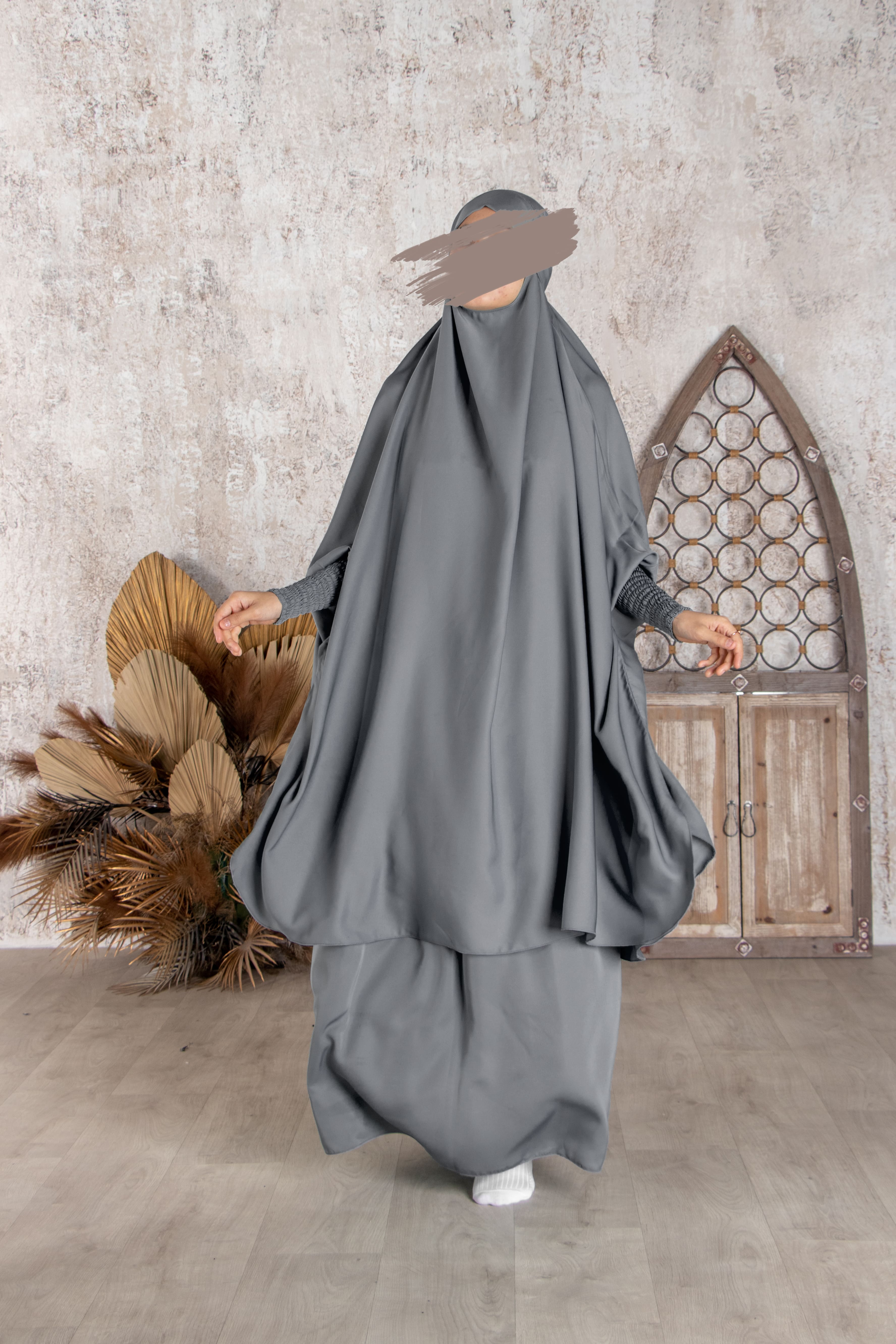 Gray Jilbab - Jilbab - Muslim Lifestyle Store