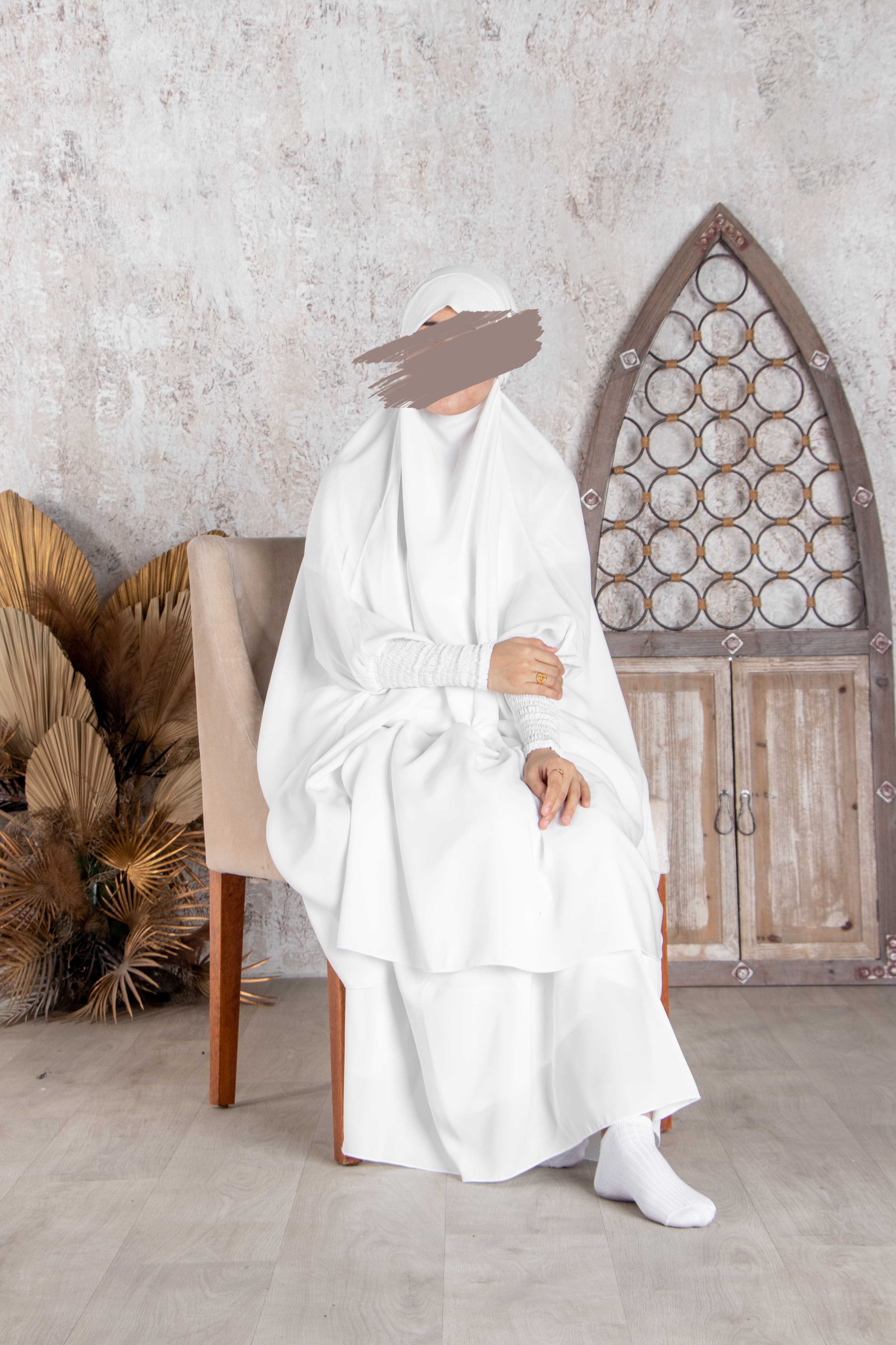 Off White Jilbab - Jilbab - Muslim Lifestyle Store