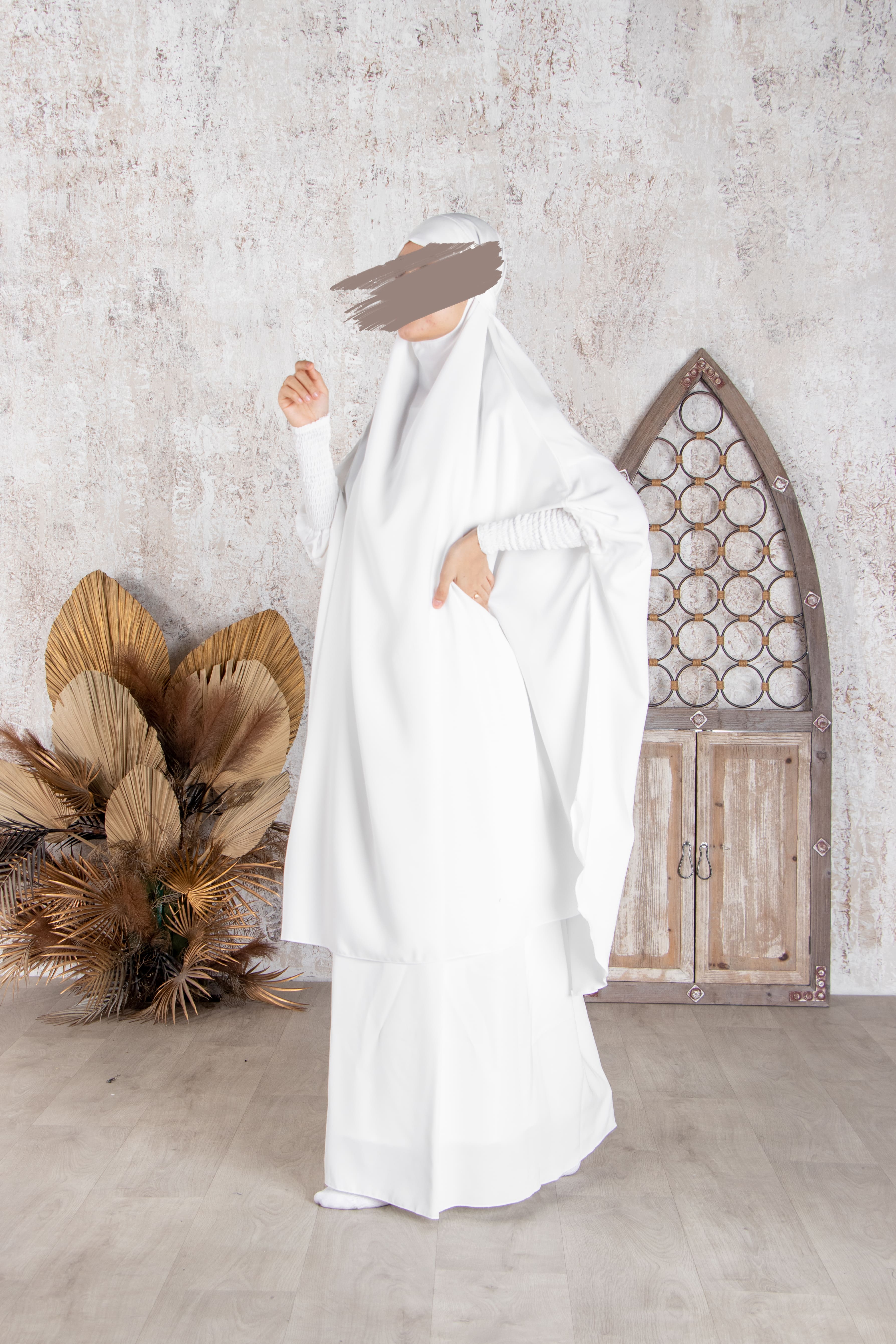 Off White Jilbab - Jilbab - Muslim Lifestyle Store