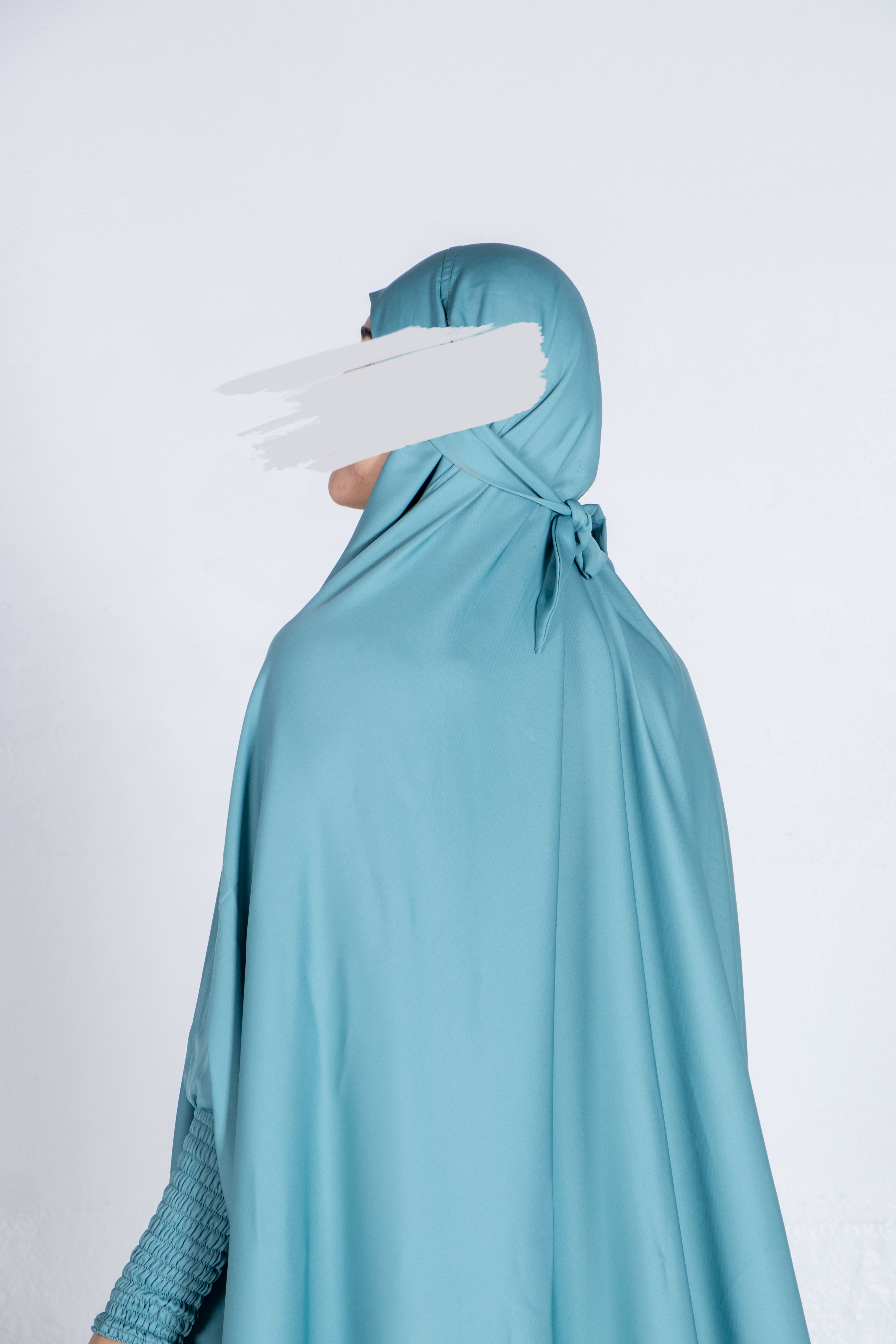 Teal Blue Jilbab - Jilbab - Muslim Lifestyle Store