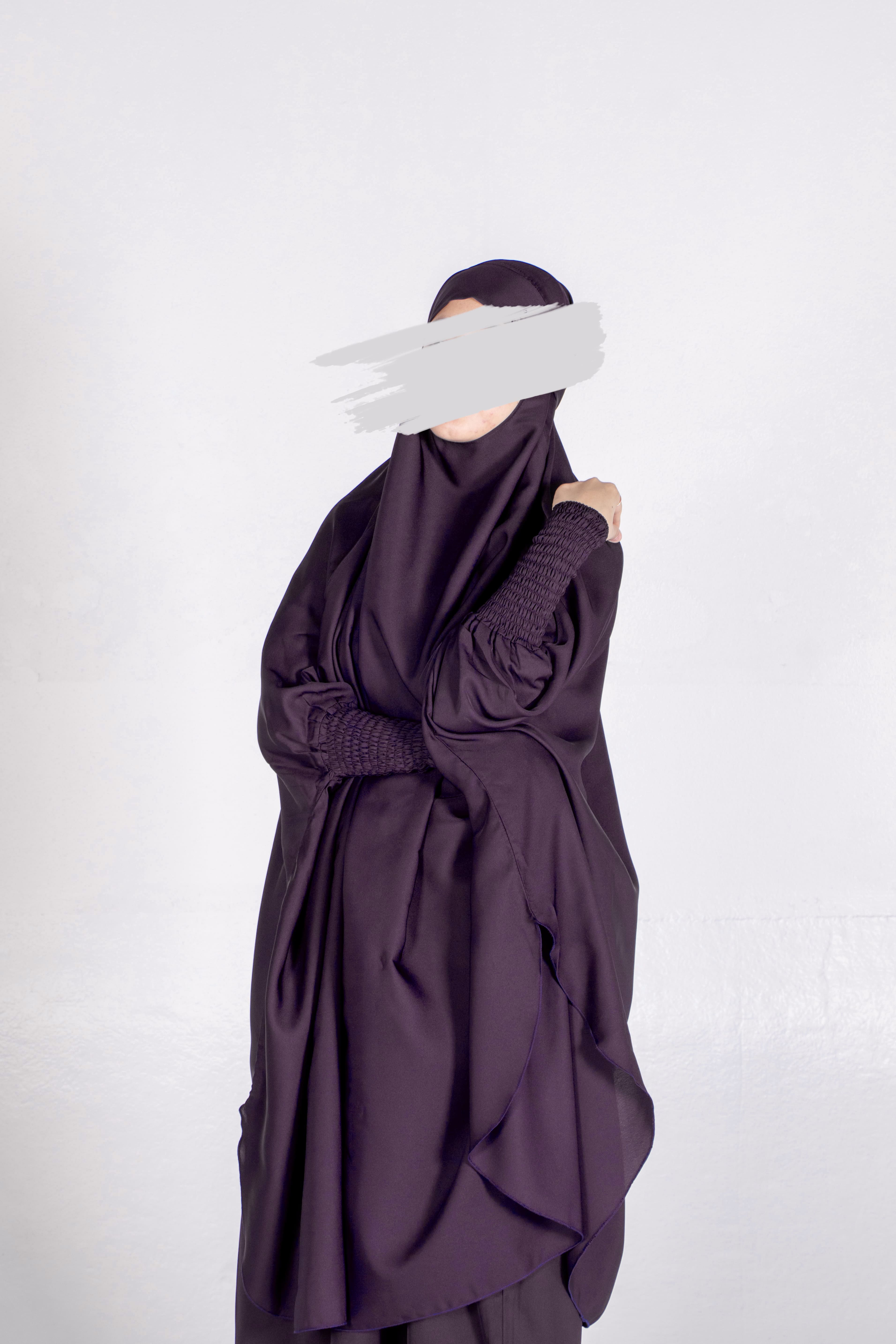 Dark Purple Jilbab - Jilbab - Muslim Lifestyle Store