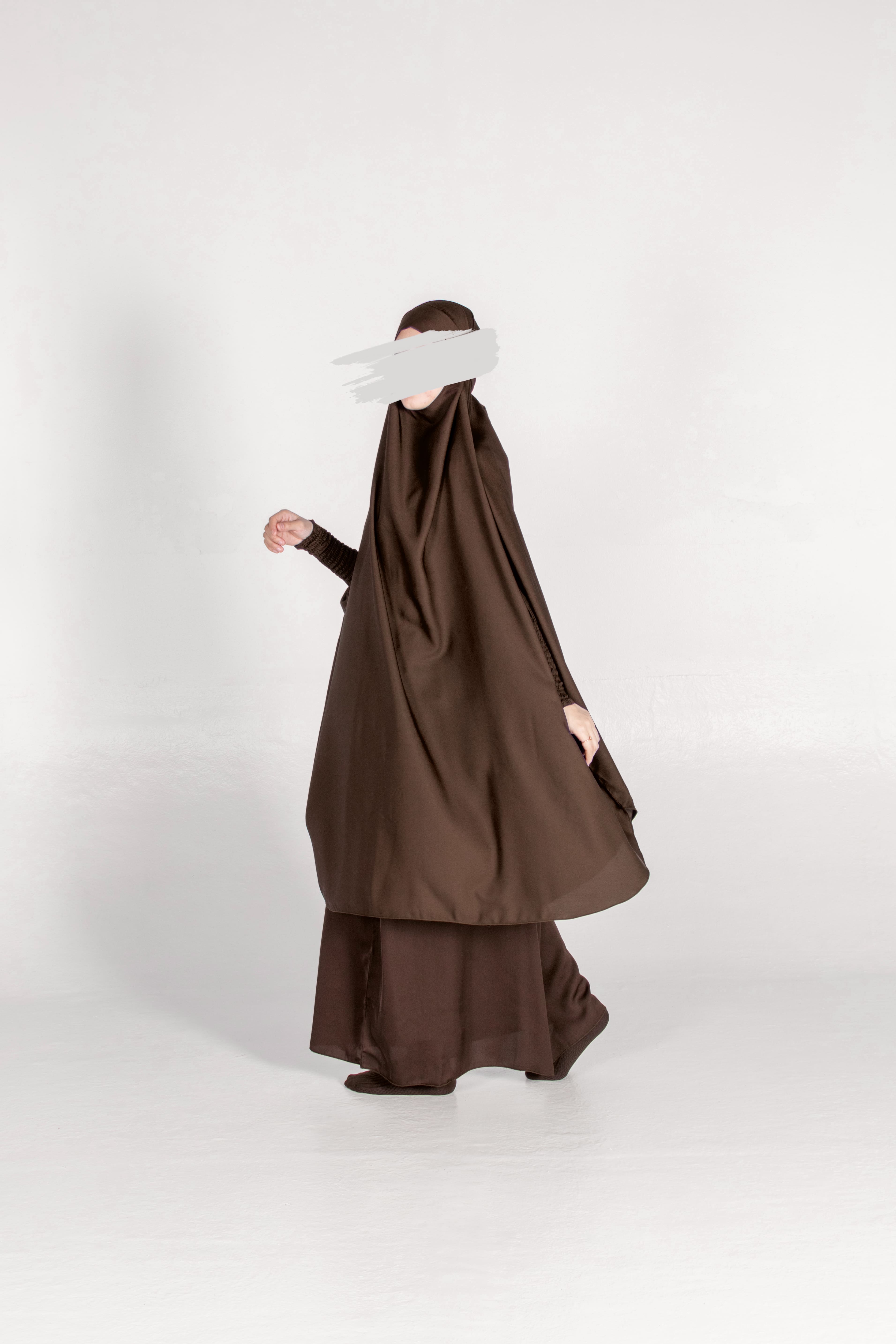 Dark Chocolate Jilbab - Jilbab - Muslim Lifestyle Store