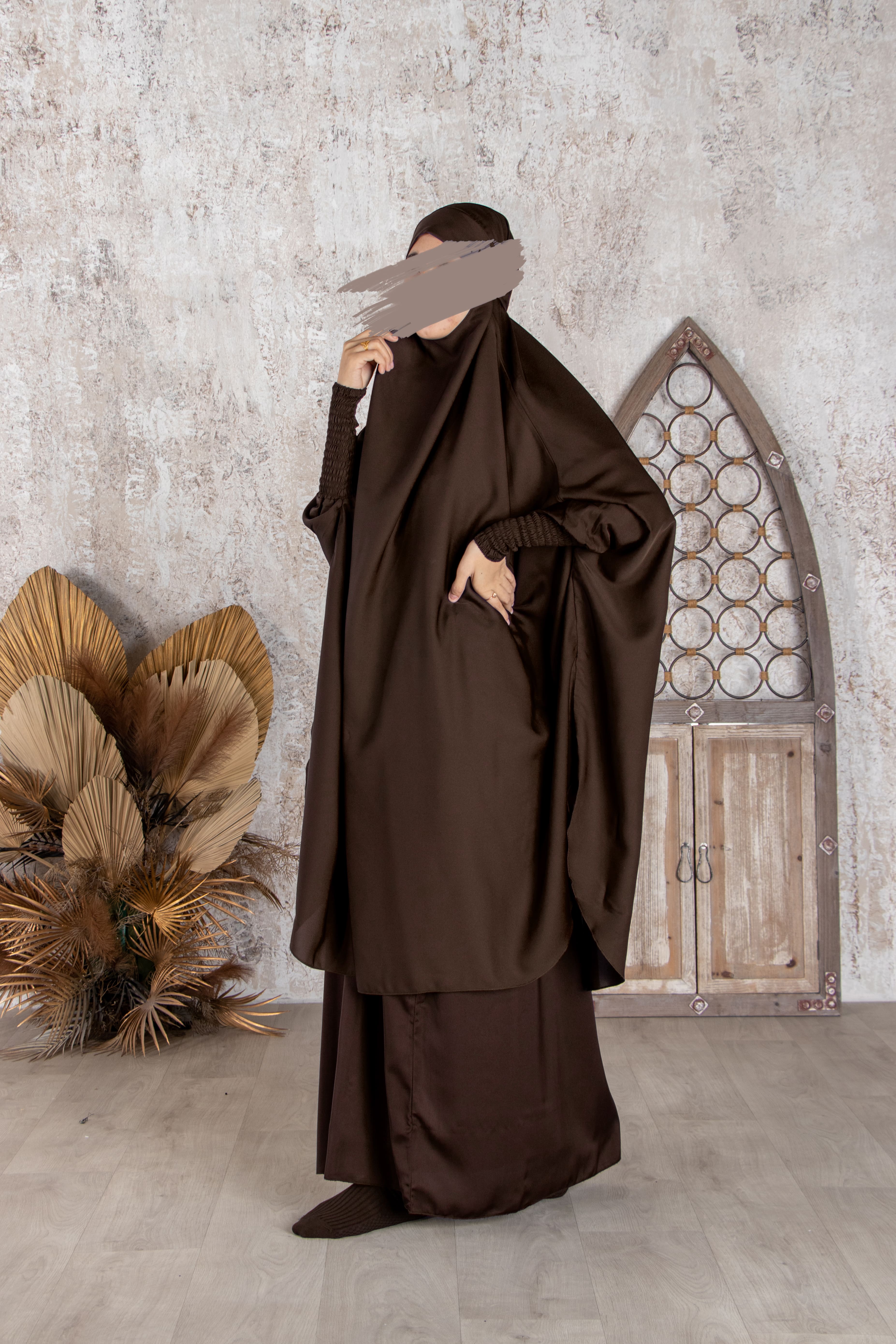 Coffee Brown Jilbab - Jilbab - Muslim Lifestyle Store