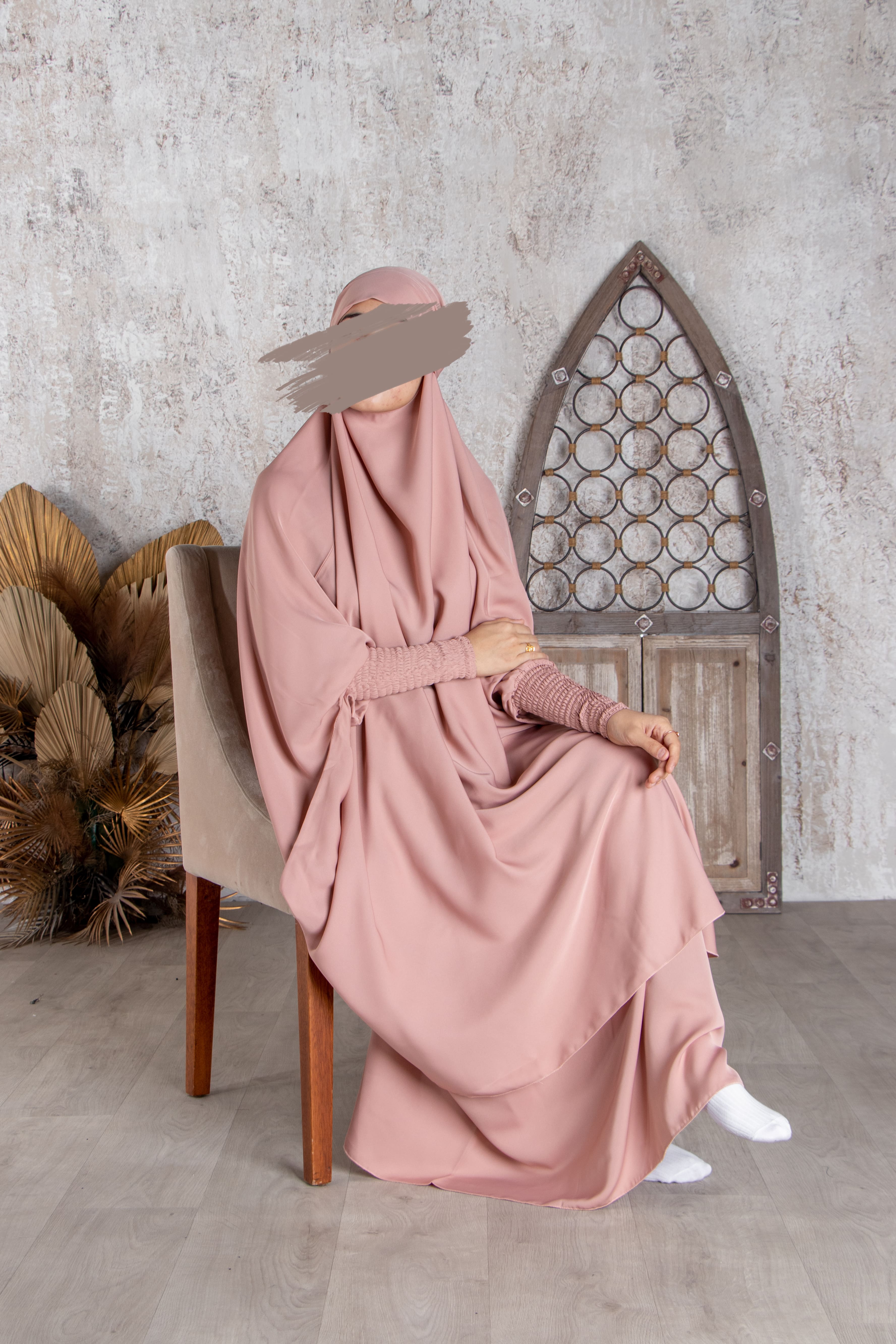 Pastel Pink Jilbab - Jilbab - Muslim Lifestyle Store