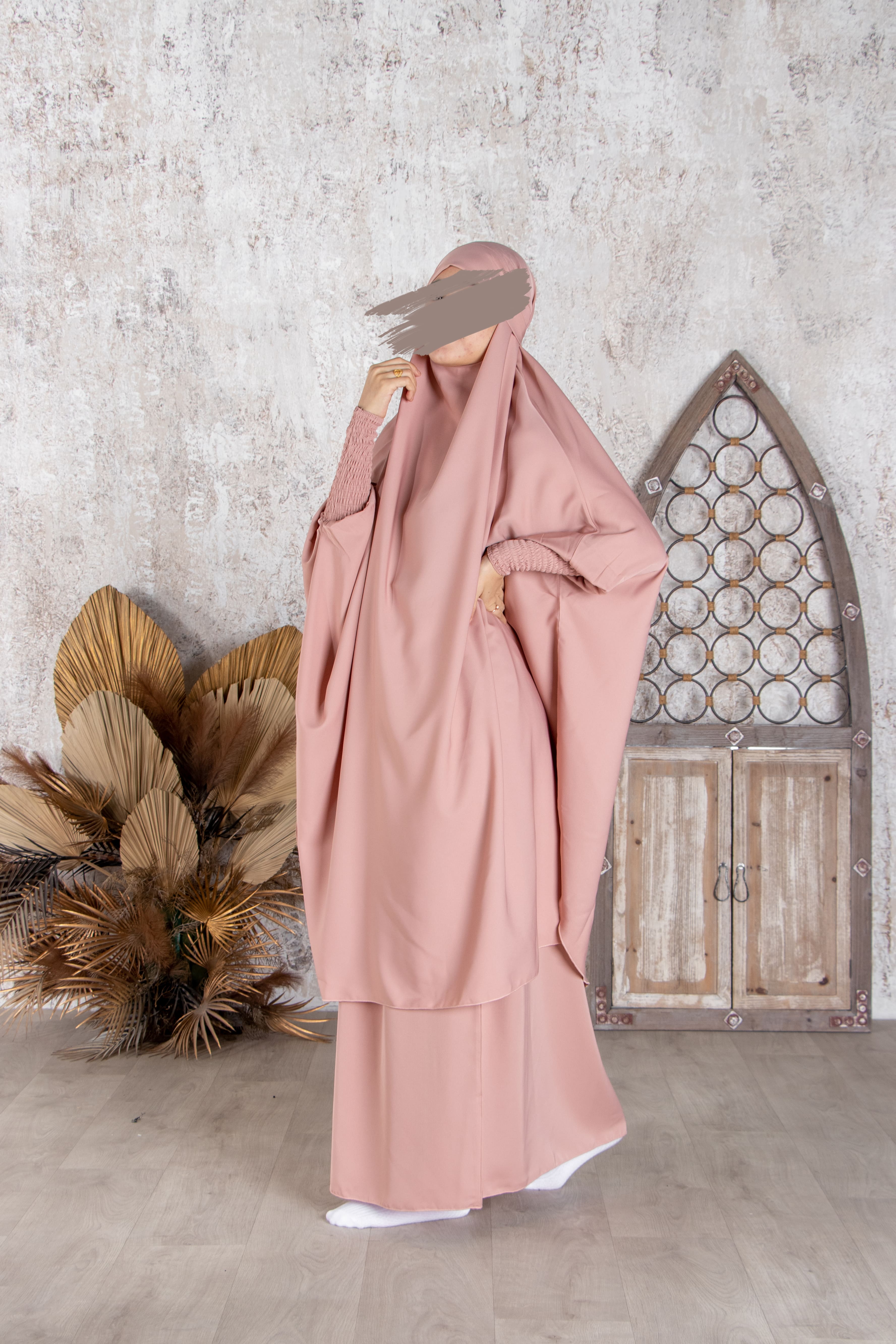 Pastel Pink Jilbab - Jilbab - Muslim Lifestyle Store