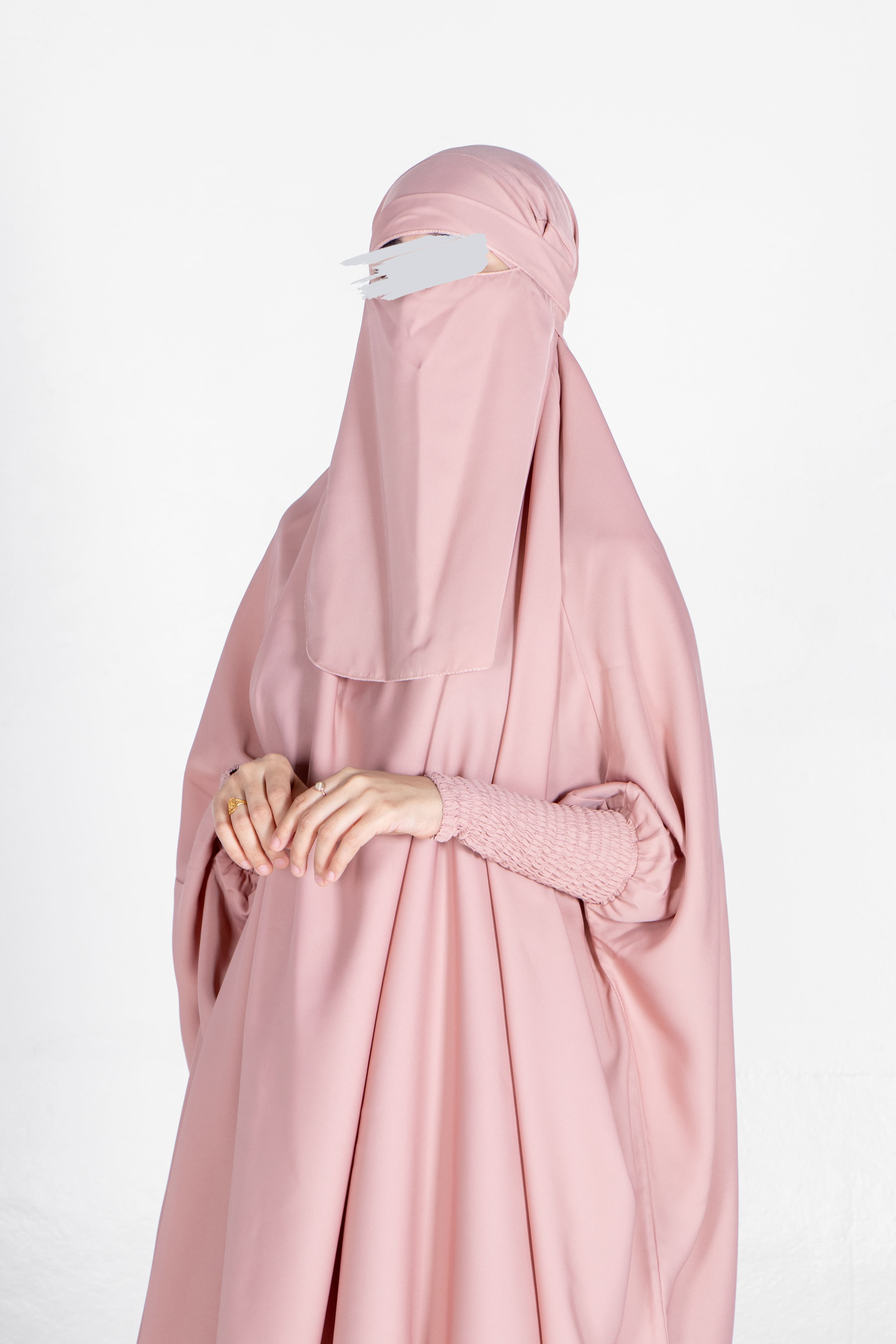 Pastel Pink Jilbab - Jilbab - Muslim Lifestyle Store