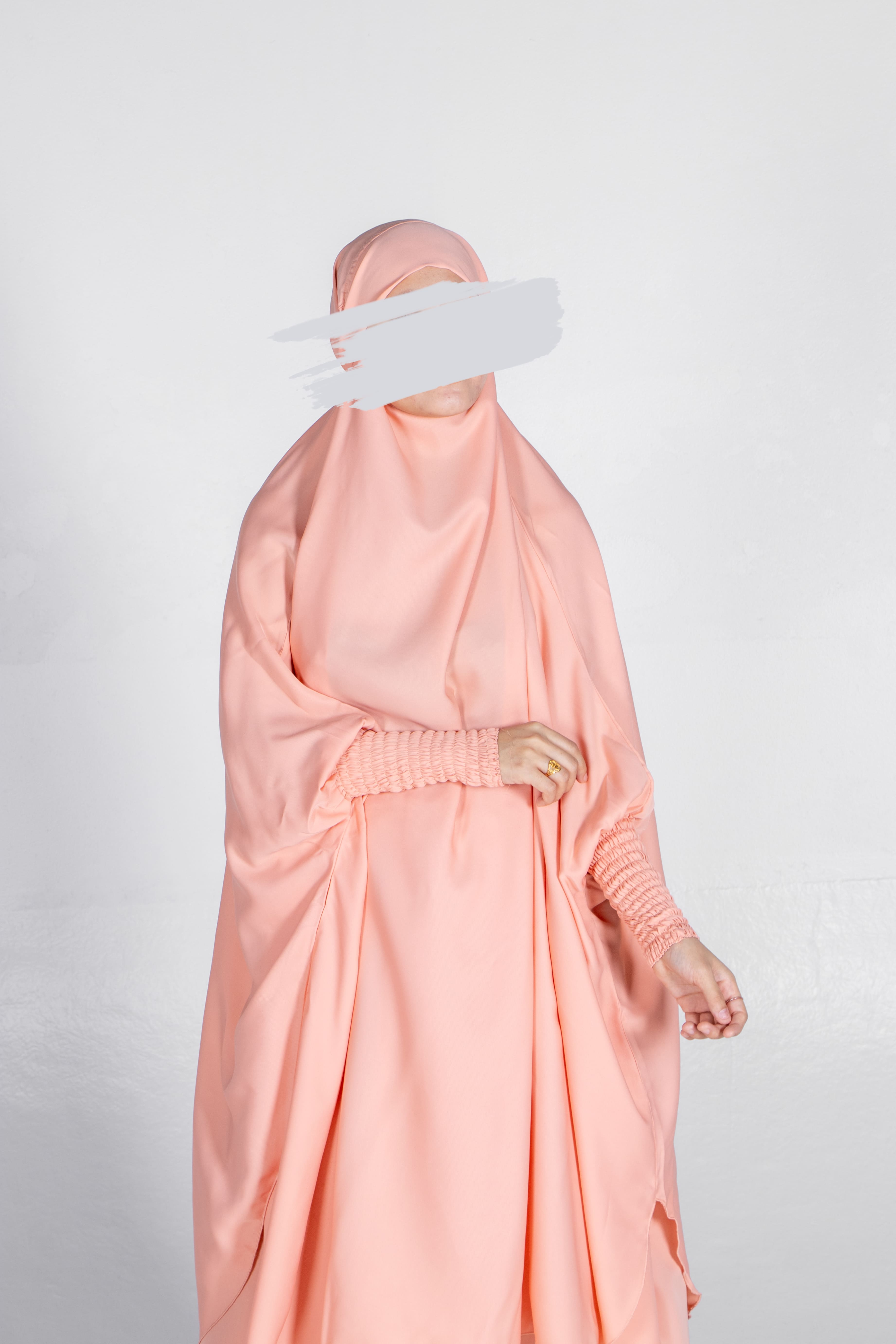 Peach Jilbab - Jilbab - Muslim Lifestyle Store