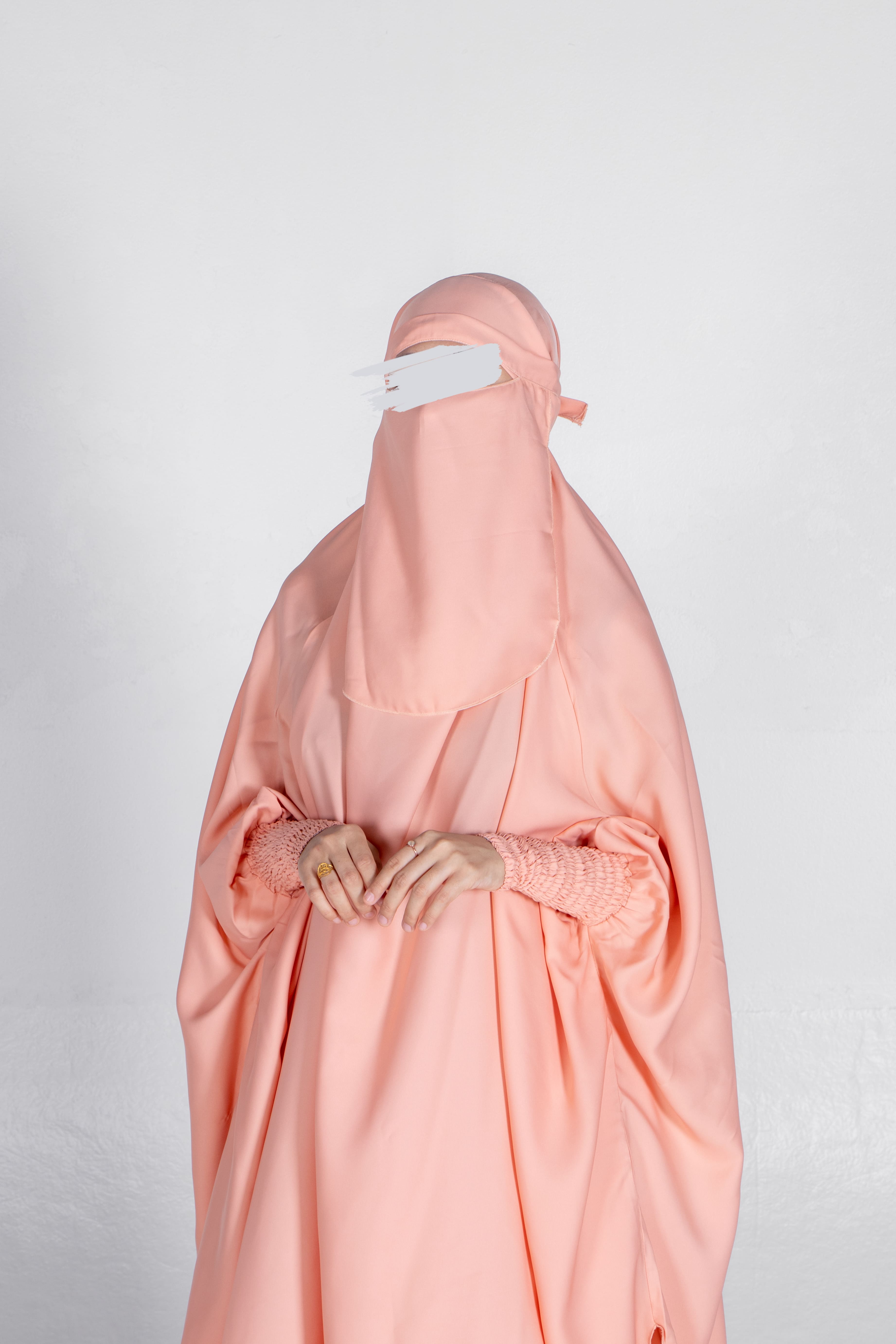 Peach Jilbab - Jilbab - Muslim Lifestyle Store