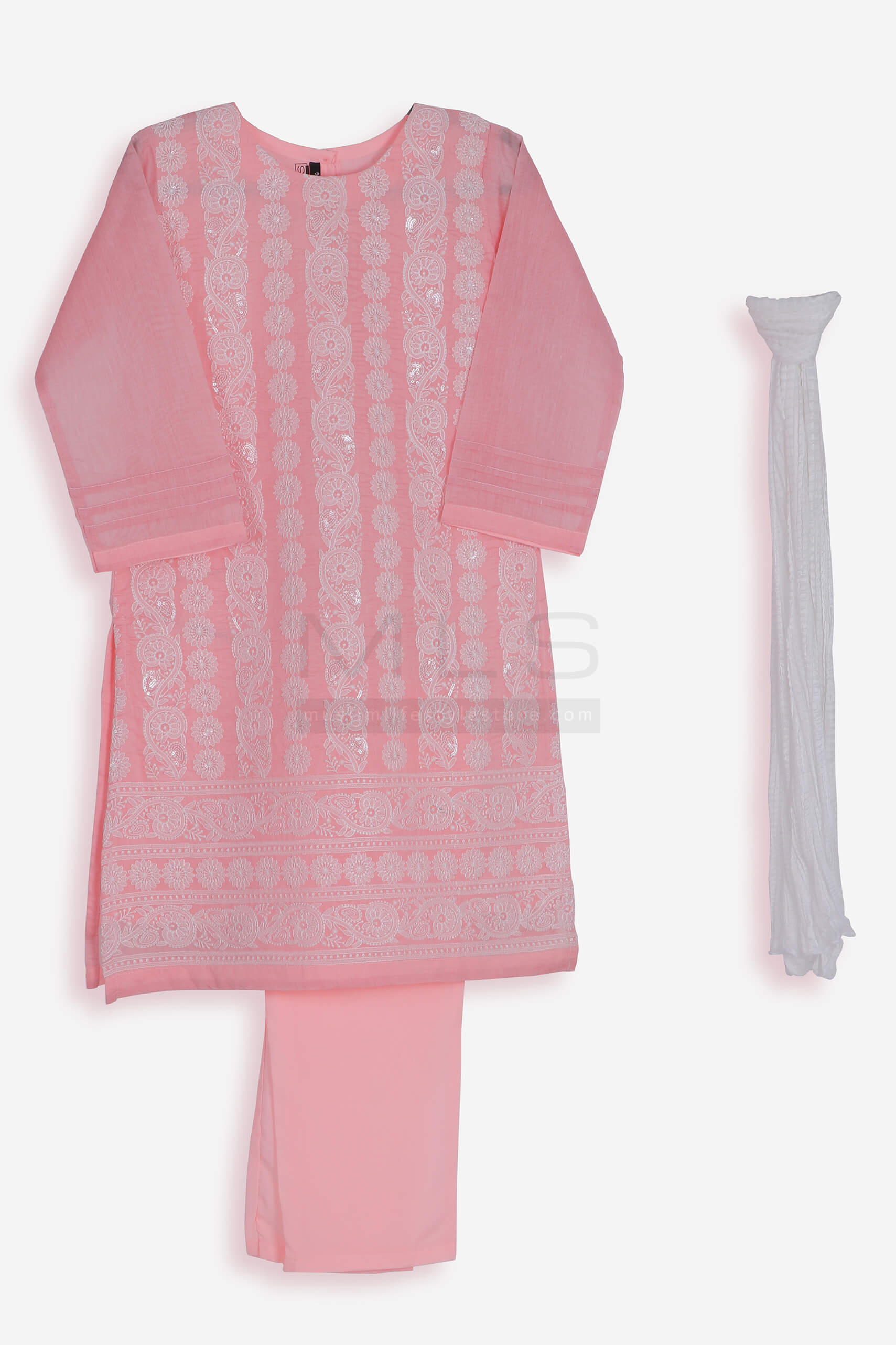 Light Pink Shalwar Kameez - Shalwar Kameez - Muslim Lifestyle Store