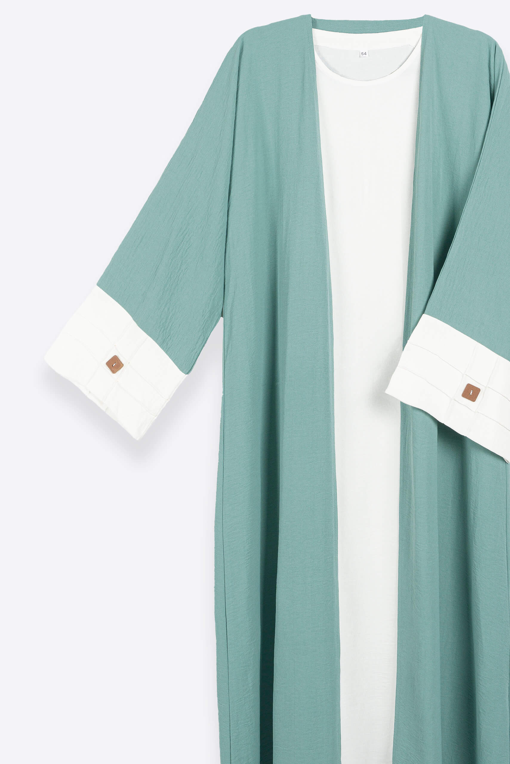 Aqua Green Abaya - Abaya - Muslim Lifestyle Store