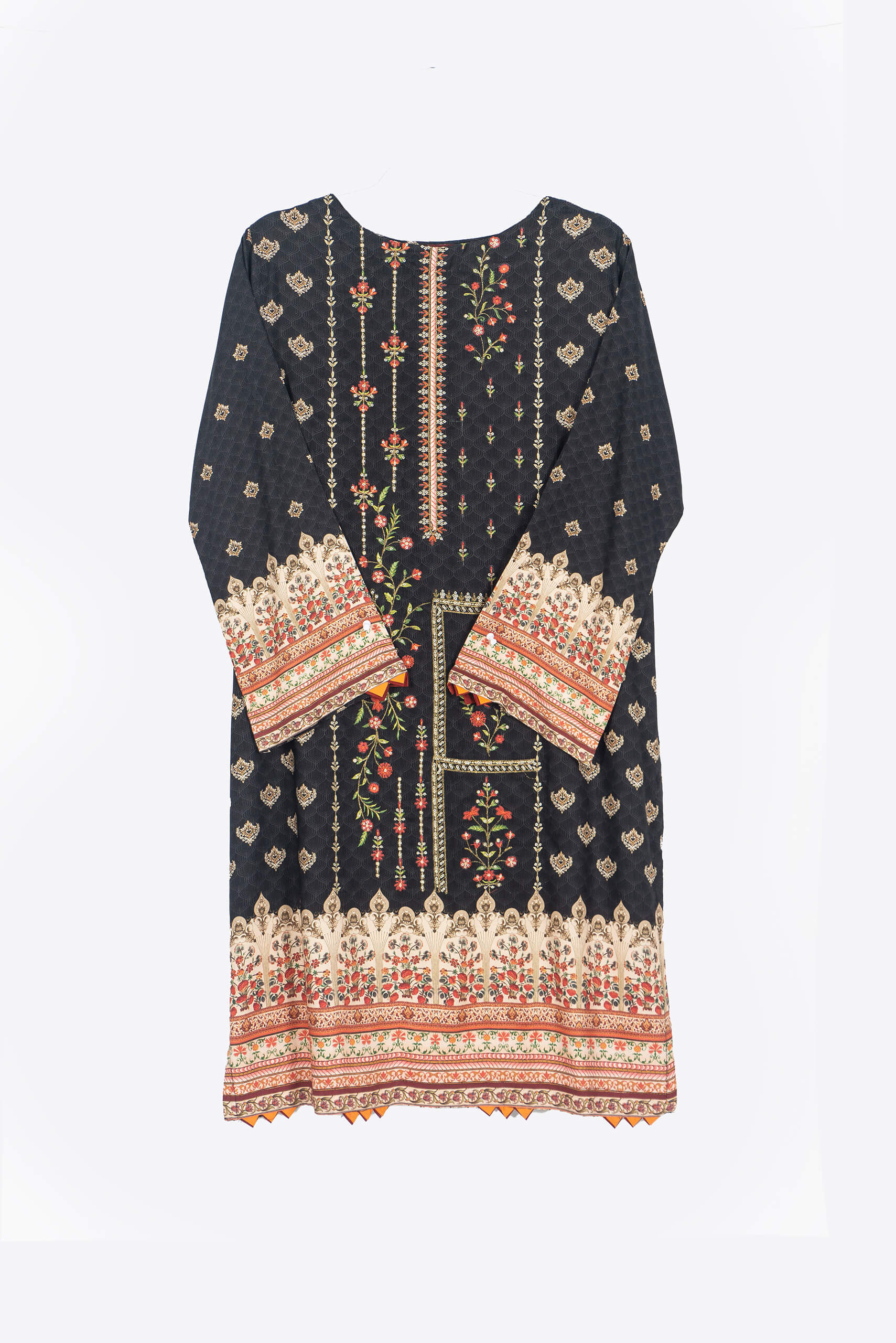 Black Vine Shalwar Kameez - Shalwar Kameez - Muslim Lifestyle Store