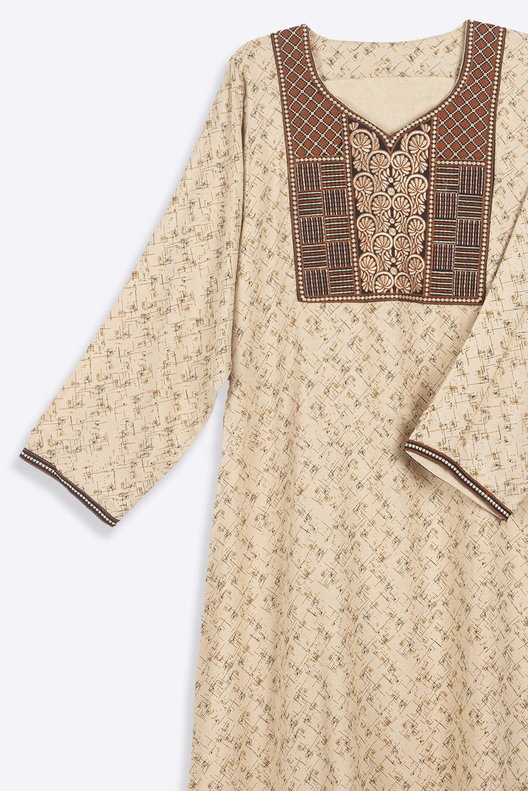 Casual Cream Jalabiya - Jalabiya - Muslim Lifestyle Store