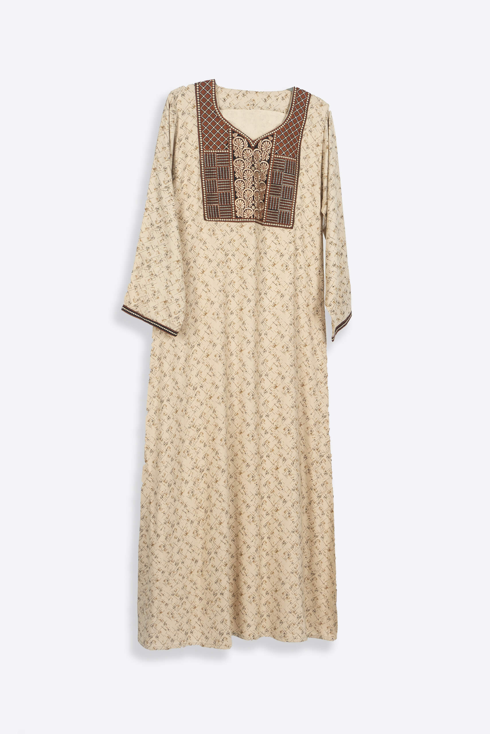Casual Cream Jalabiya - Jalabiya - Muslim Lifestyle Store