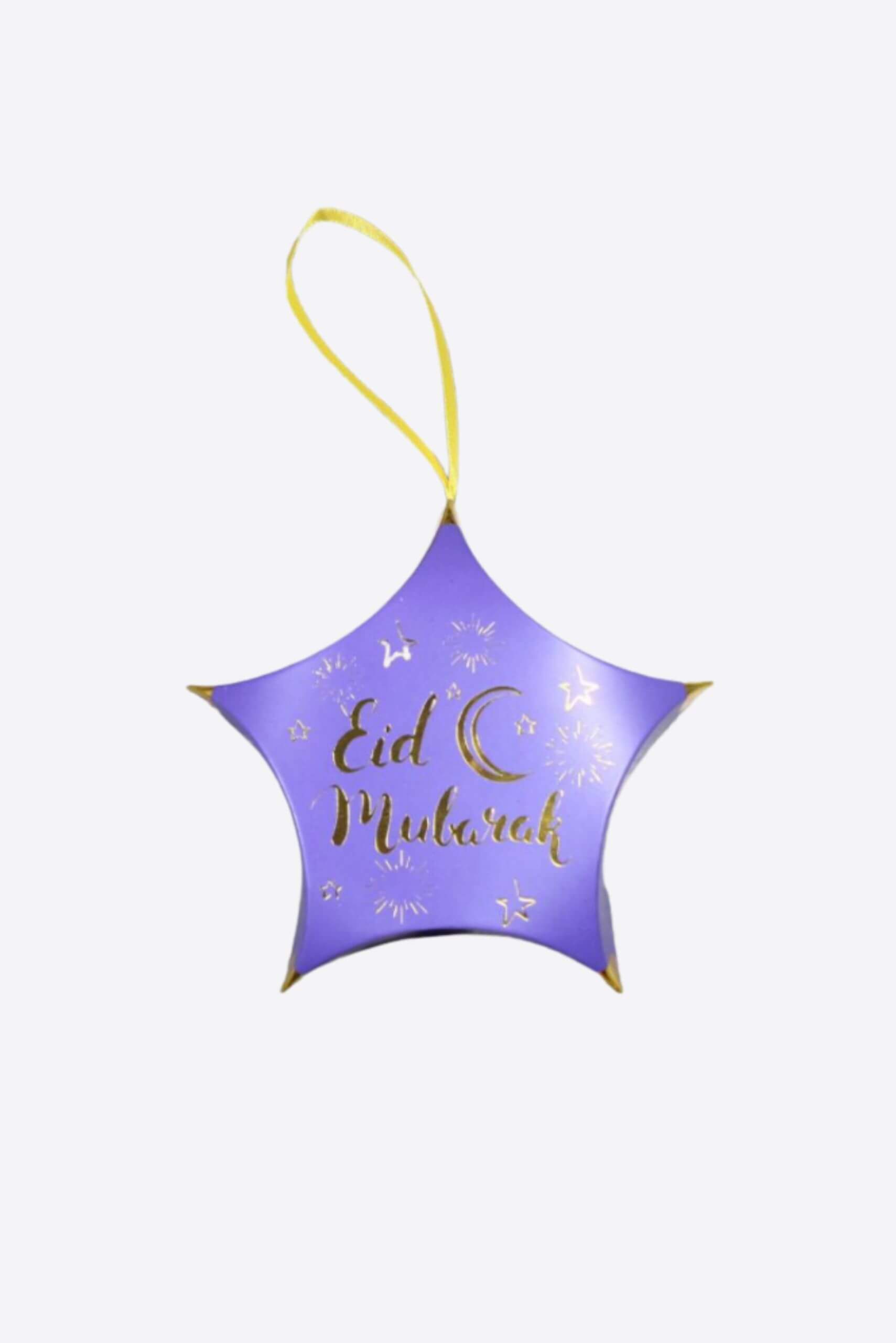 Eid Mubarak Gift Box - Star Shaped - Gift Box - Muslim Lifestyle Store