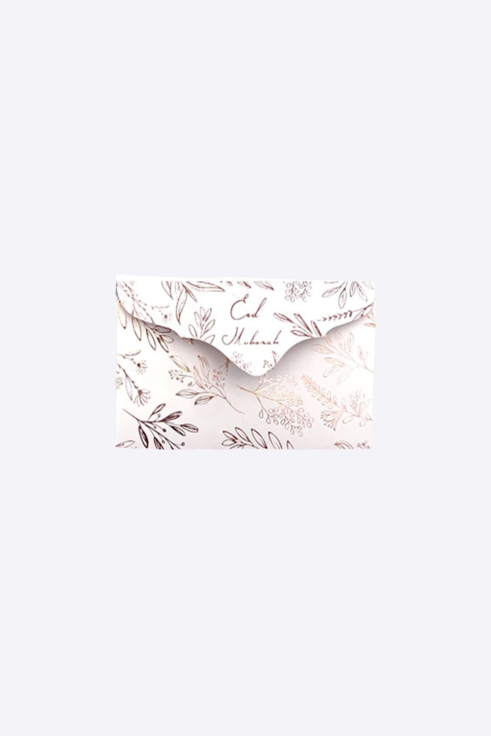 Eid Mubarak Floral Envelopes - Envelope - Muslim Lifestyle Store