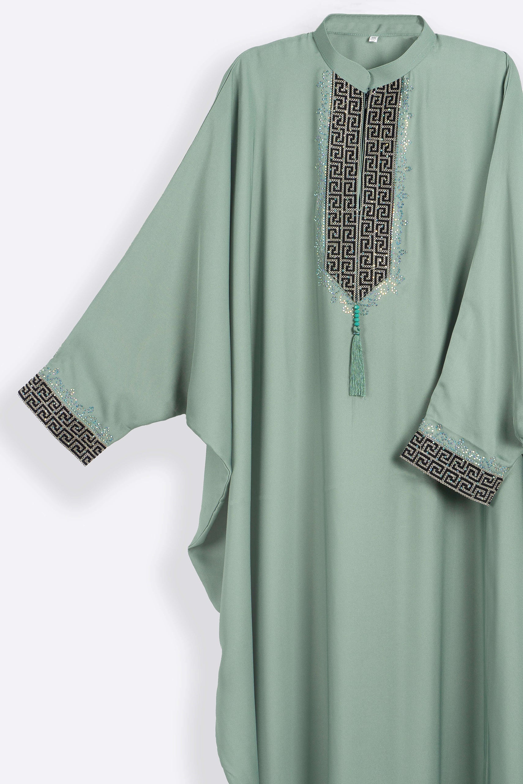 Green Maze Abaya - Abaya - Muslim Lifestyle Store