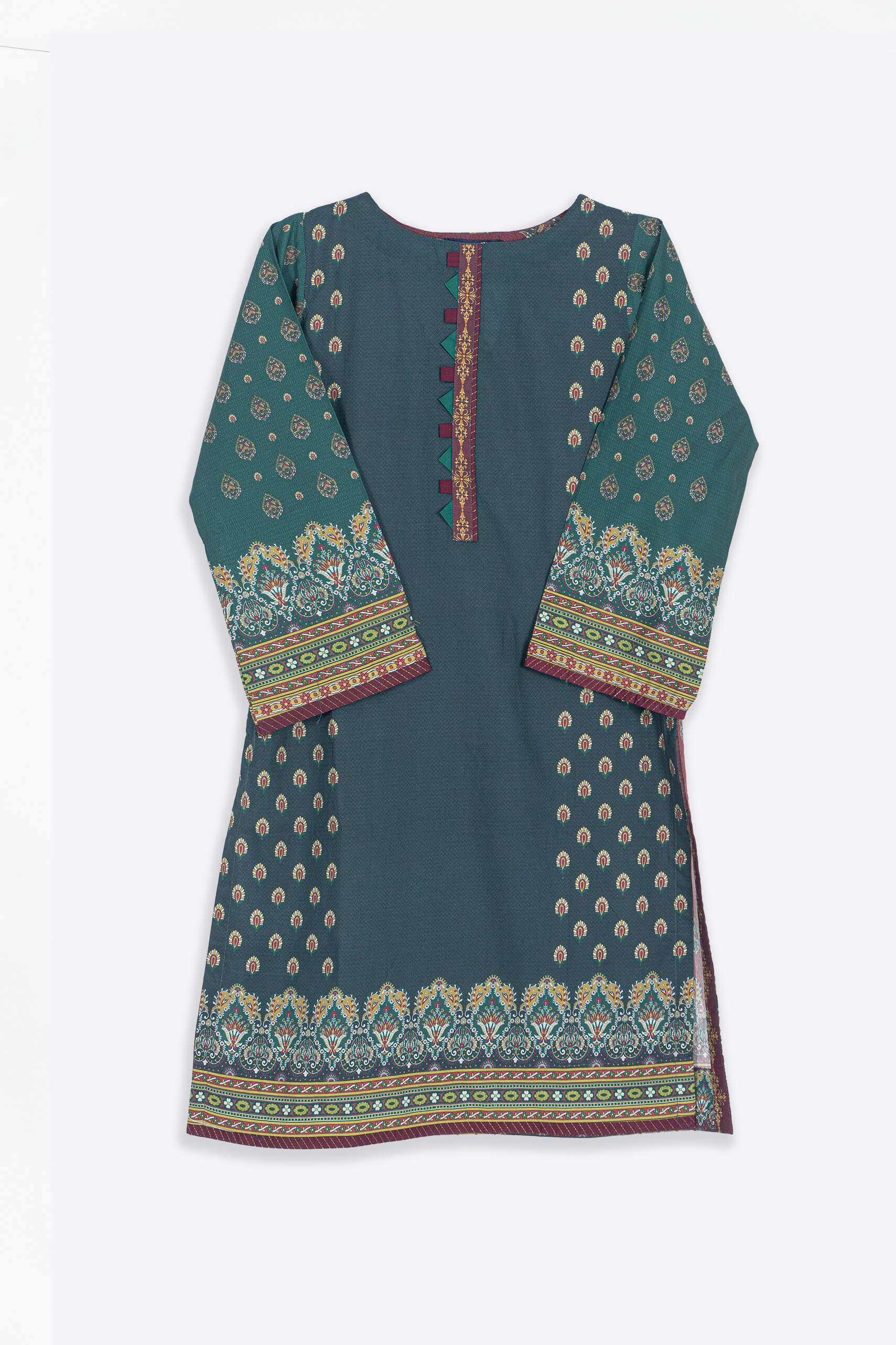 Prussian Blue Shalwar Kameez - Shalwar Kameez - Muslim Lifestyle Store