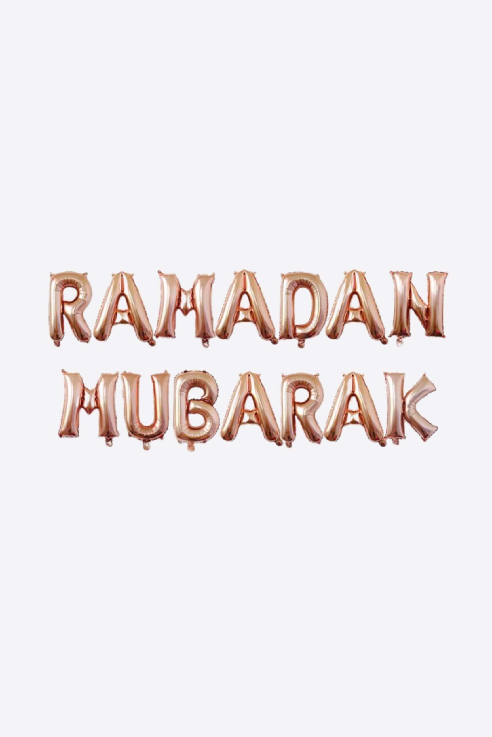 Ramadan Mubarak Foil Balloons - Balloon - Muslim Lifestyle Store