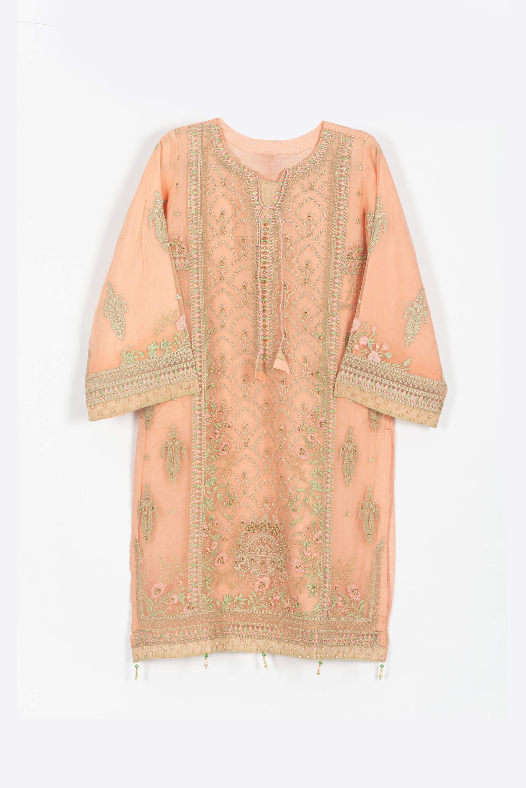 Royal Coral Kurta - Shalwar Kameez - Muslim Lifestyle Store