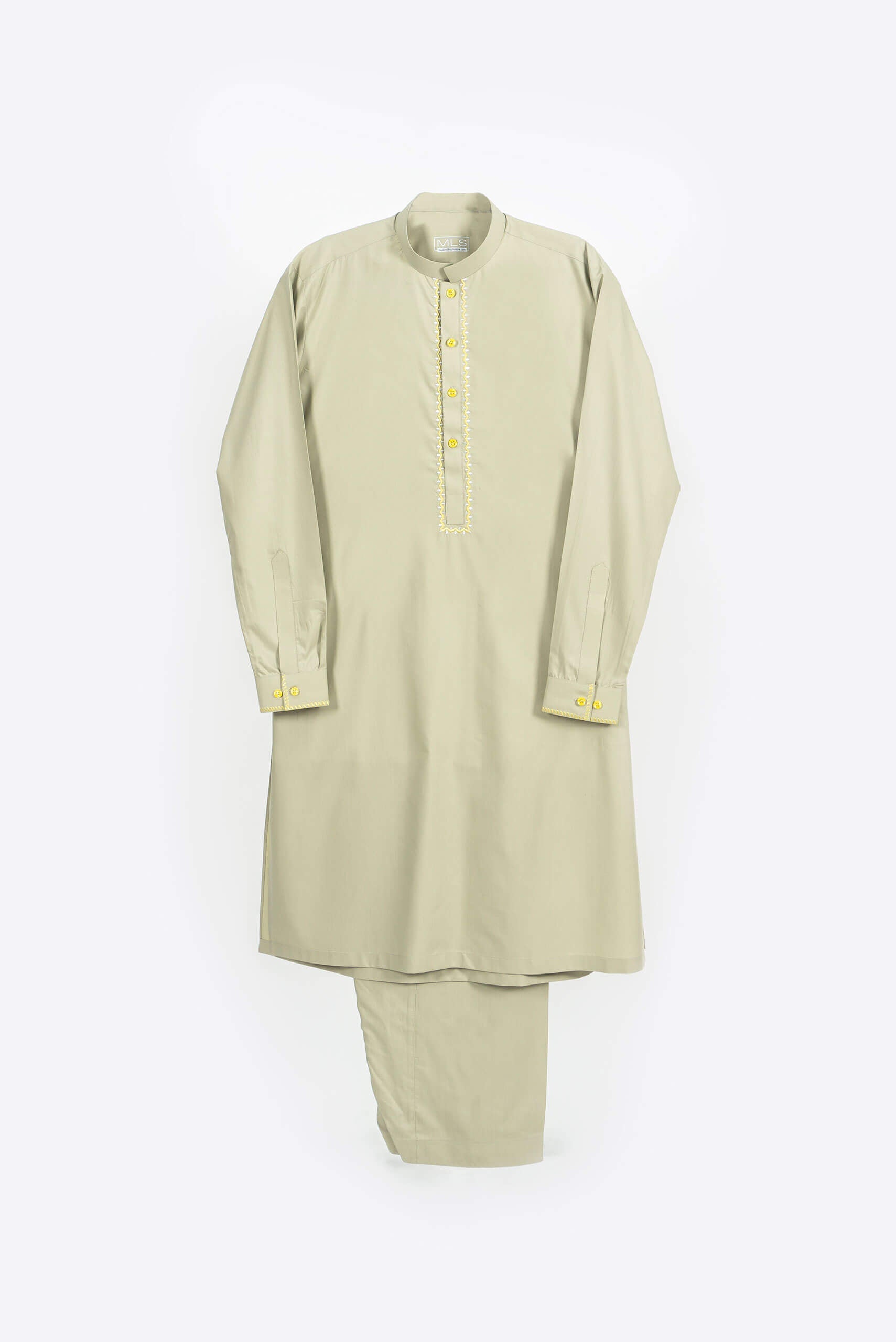 Sage Green Shalwar Kameez - Shalwar Kameez - Muslim Lifestyle Store