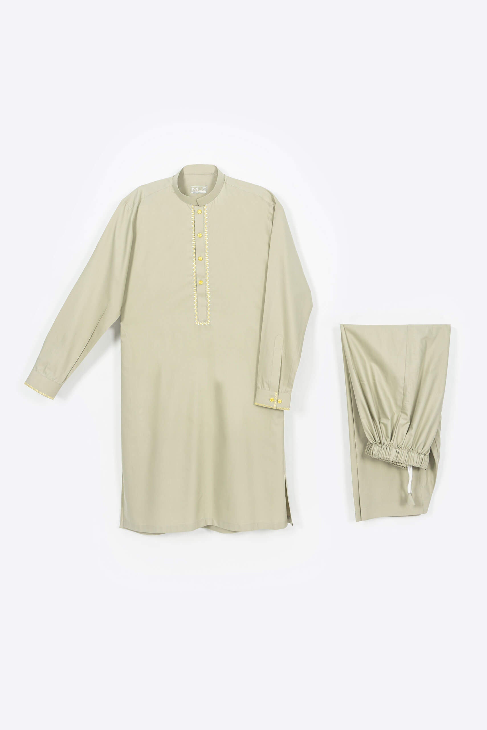 Sage Green Shalwar Kameez - Shalwar Kameez - Muslim Lifestyle Store